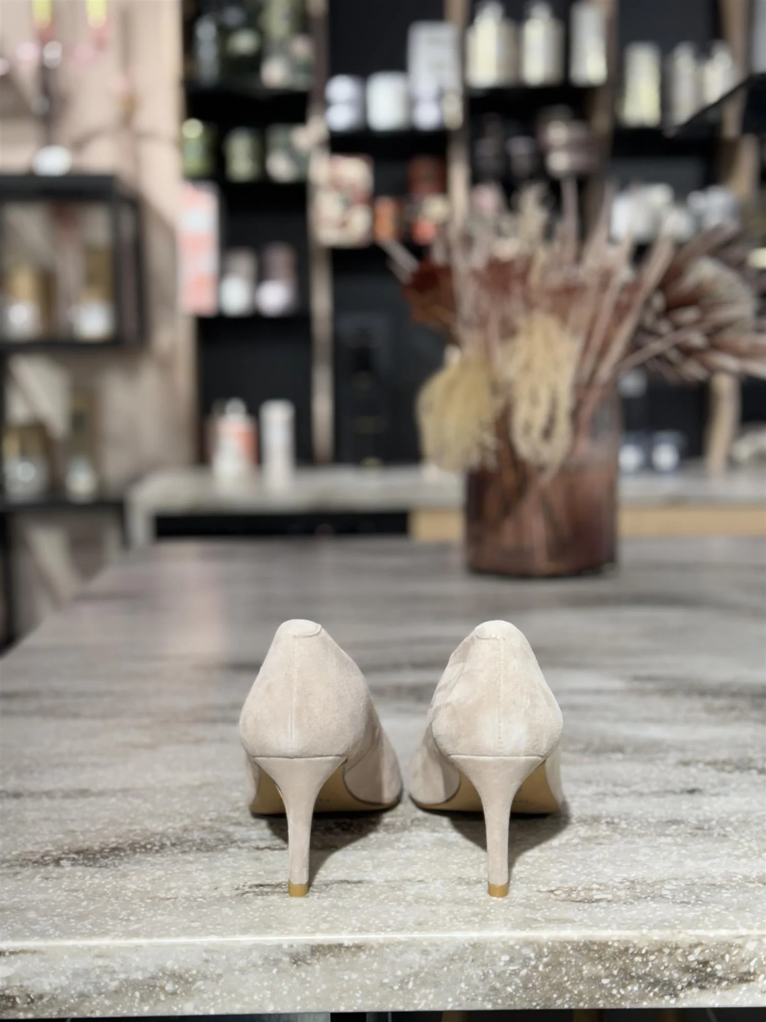 Nubia  Taupe Suede - Image 2