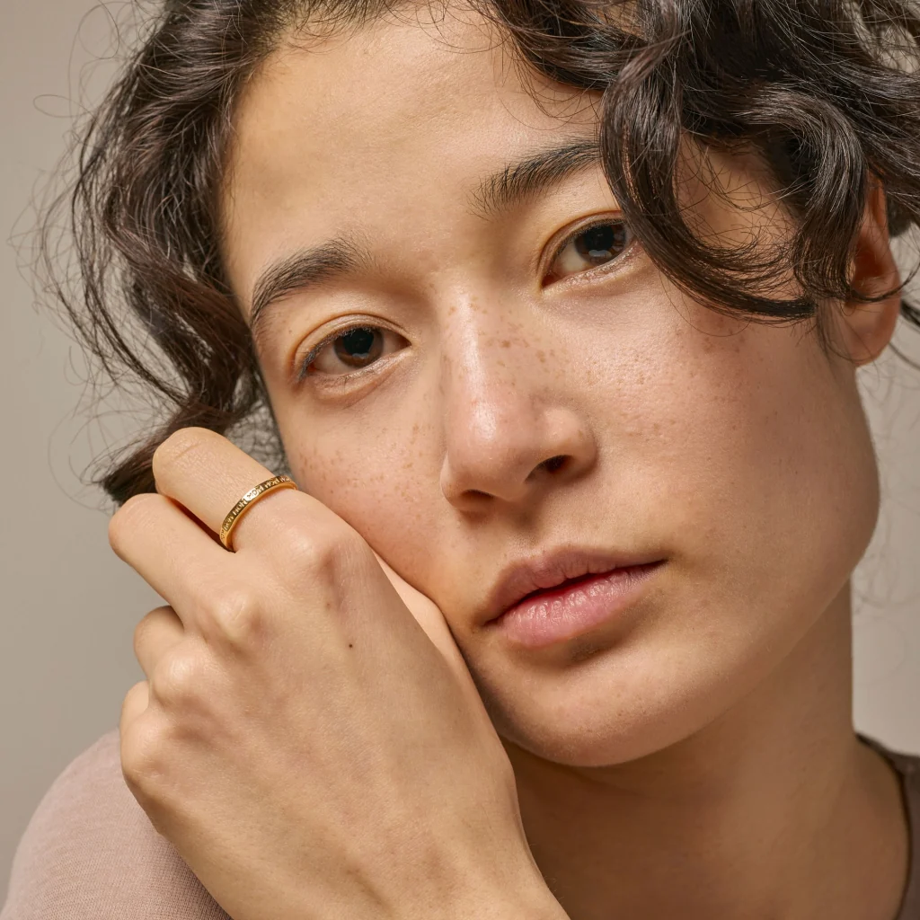 RING, MOM  Gold - Image 2
