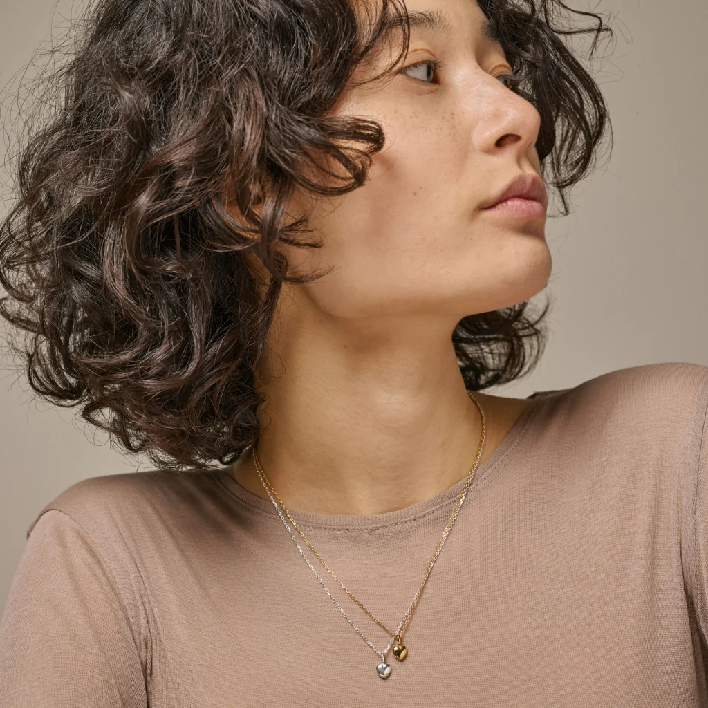 NECKLACE, AMORE  Silver - Image 2