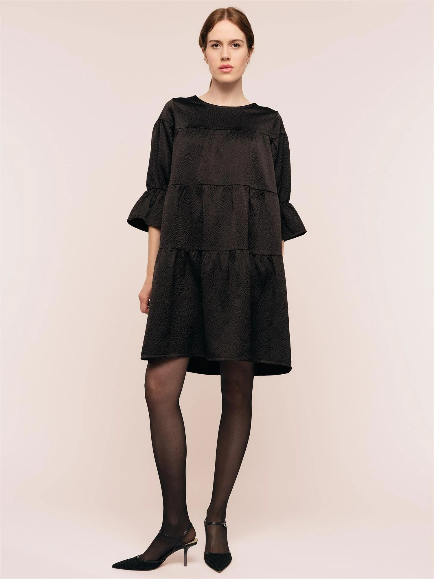 Vesta Dress  Black - Image 2
