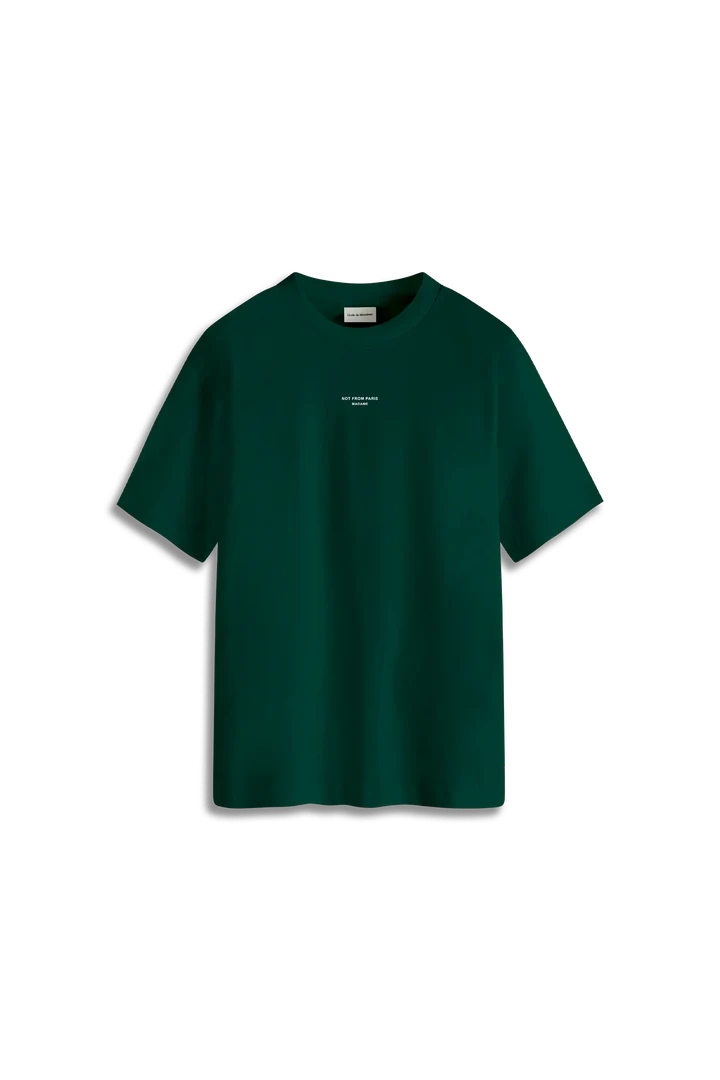 Le T-Shirt Slogan Classique  Dark Green