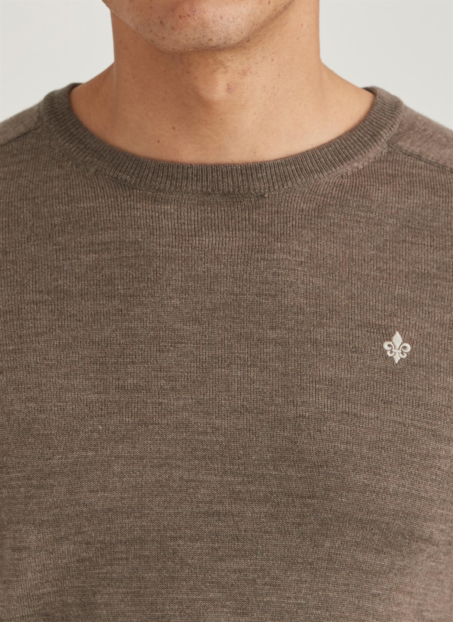 Merino Oneck  Brown - Image 5