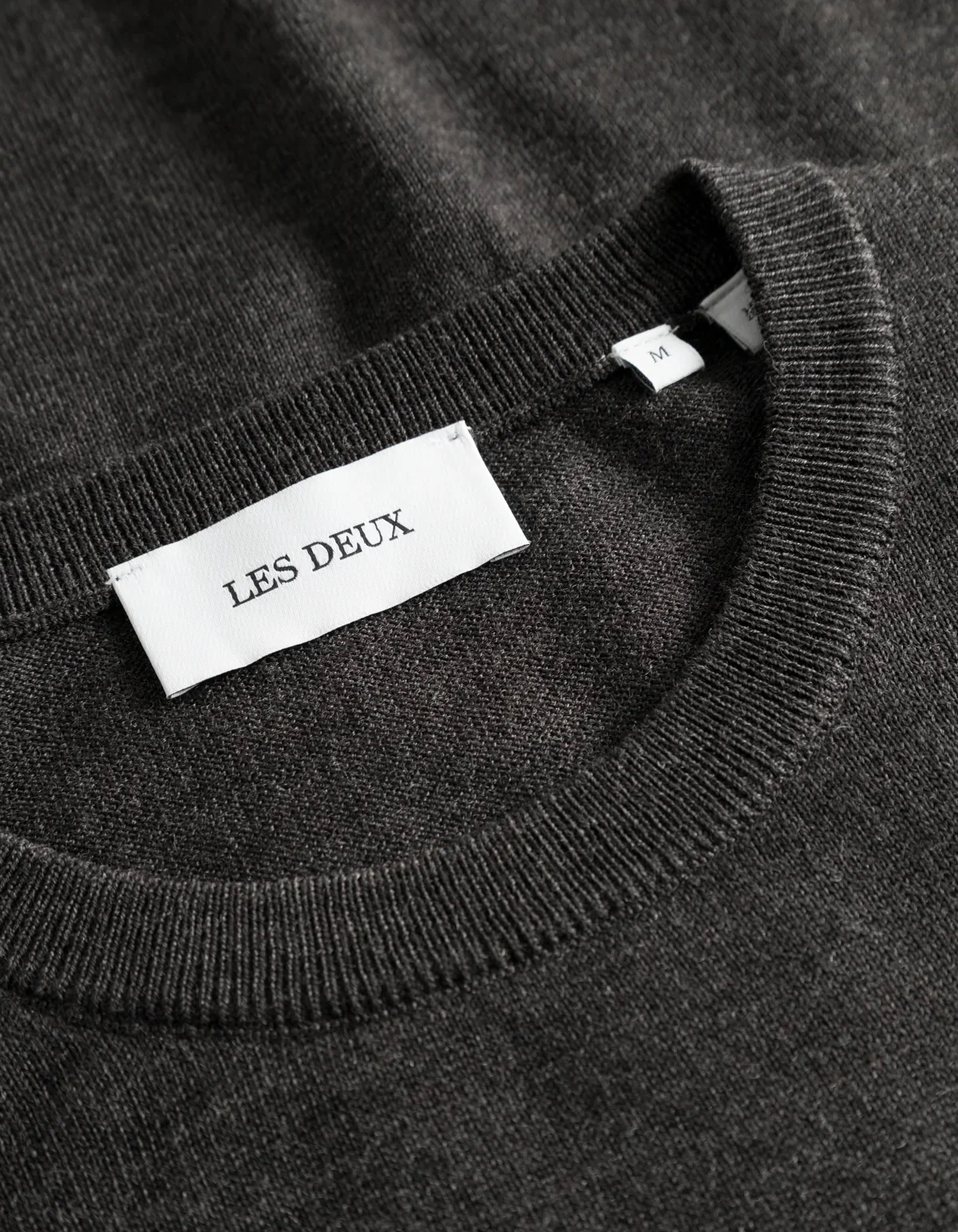 Greyson Merino Knit  Coffee Brown Melange - Image 2