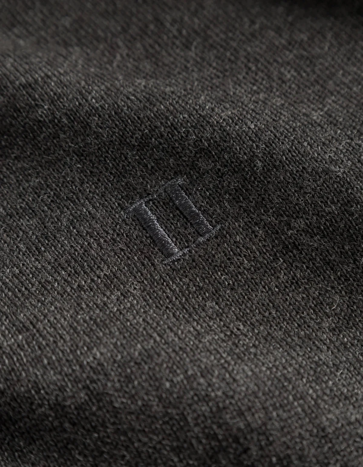 Greyson Merino Knit  Coffee Brown Melange - Image 3