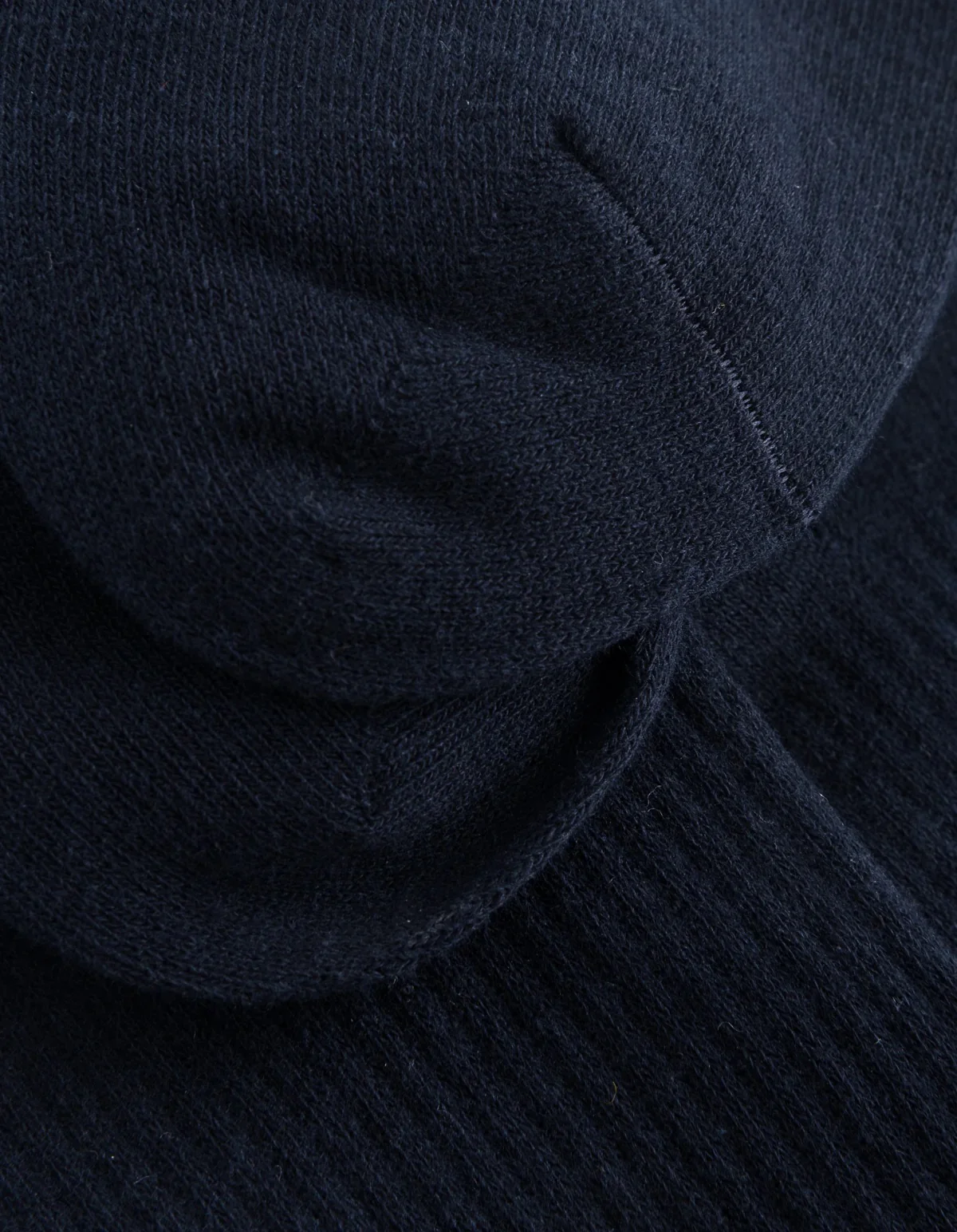 William Stripe 2-Pack Socks Dark Navy/Off White - Image 4