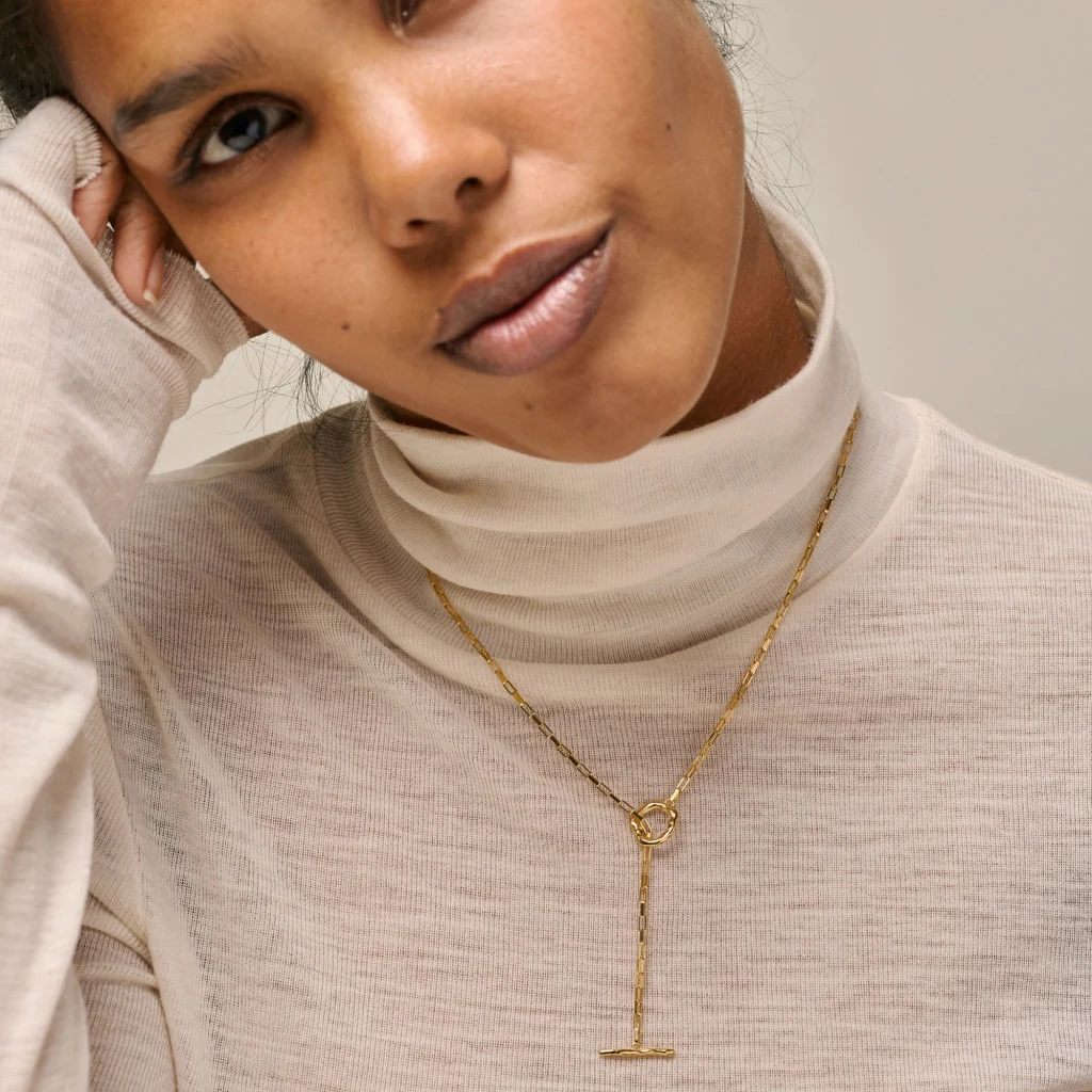 NECKLACE, NOEL  18K Gold-Plated Sterling Silver - Image 3
