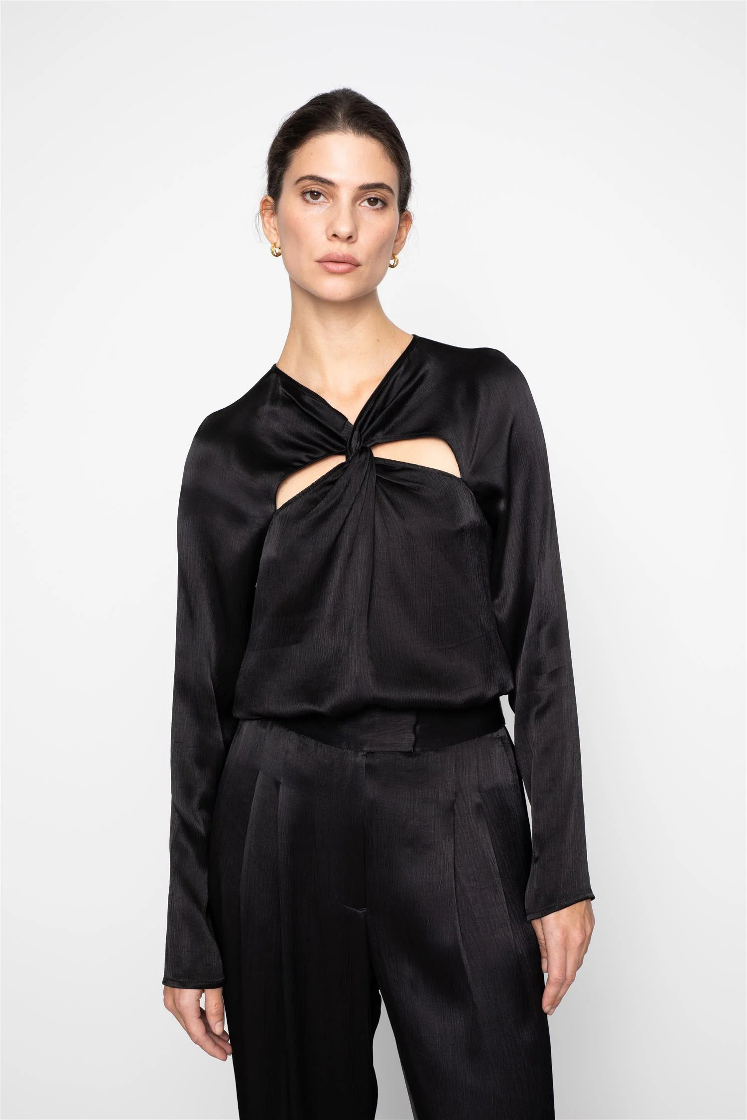 Rana Blouse  Black - Image 4