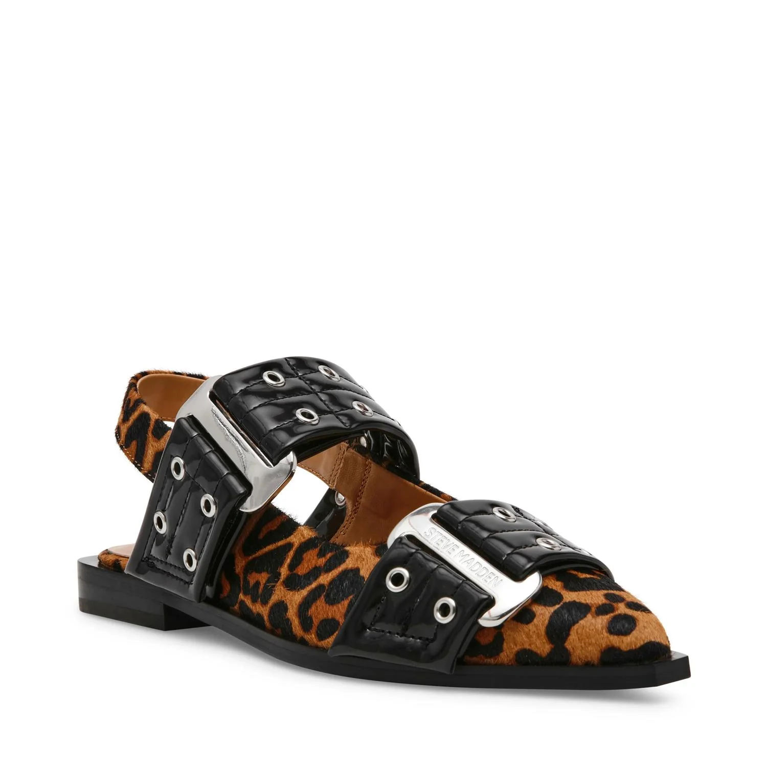 GRAND AVE-L SANDALS  Black/Leopard - Image 4