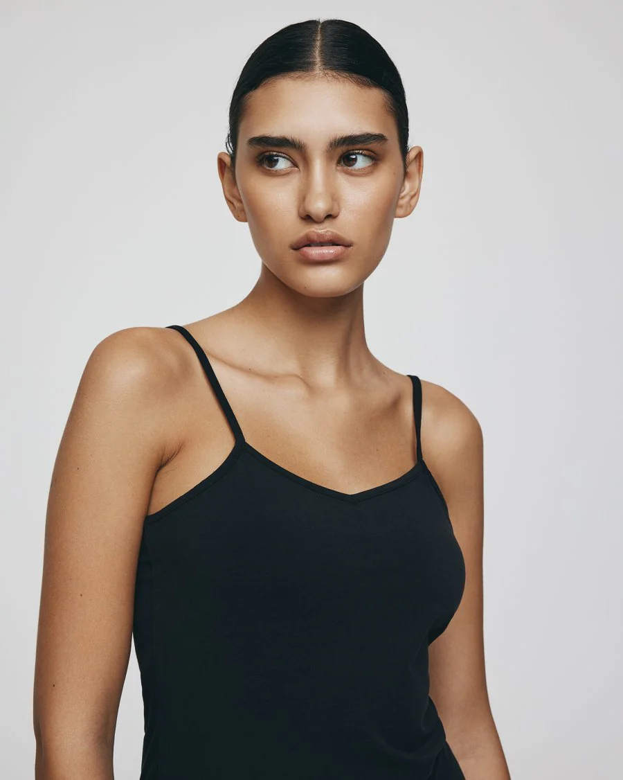 Betrina Strap Top  Black - Image 2