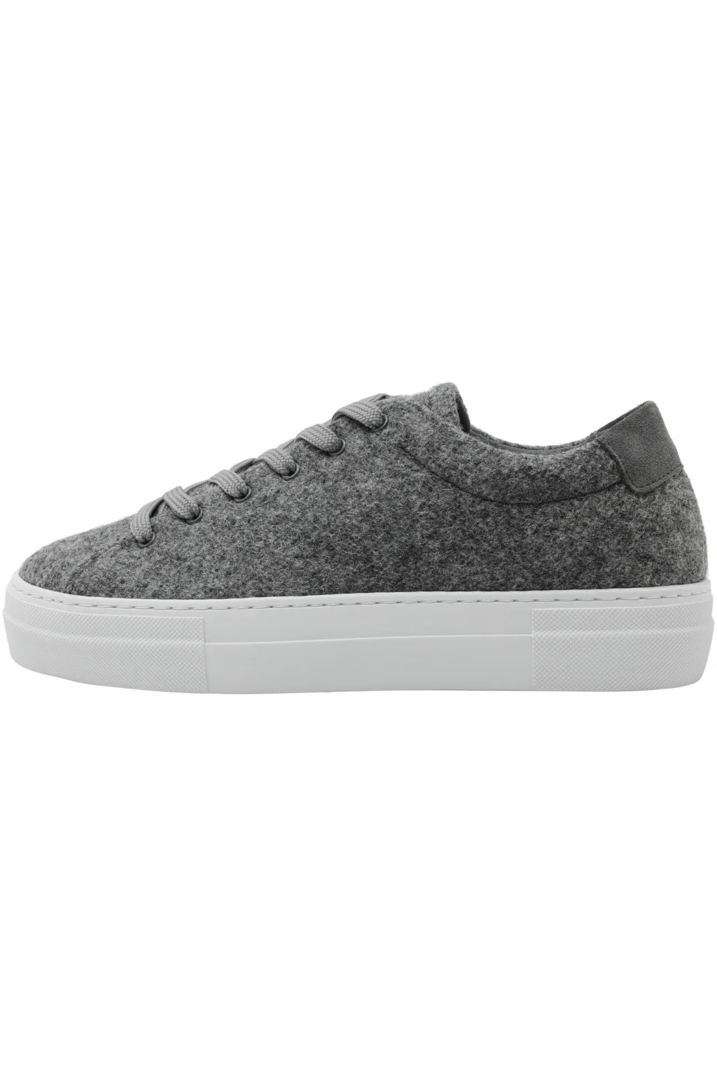Ella Kvadrat  Grey Melange Wool
