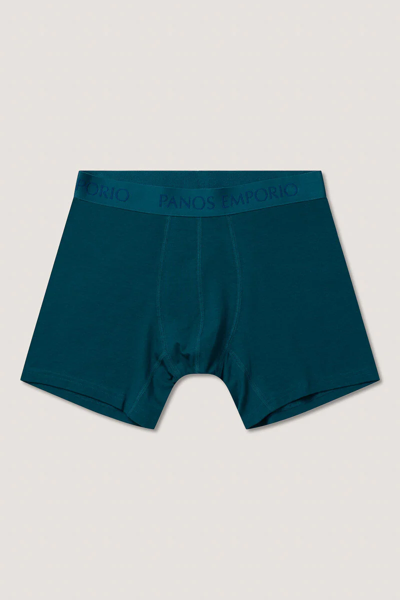 3PK BASE BAMBOO BOXER  Deep Teal/Chevron/Poseidon - Image 4