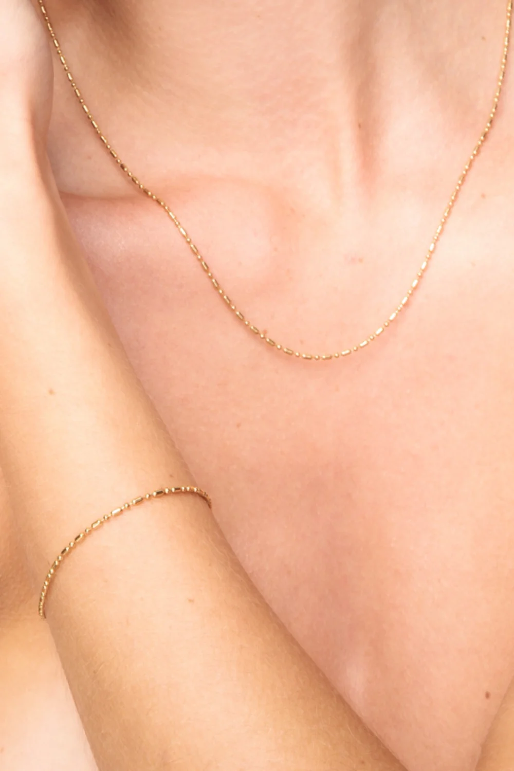 The Bead Bracelet  Gold - Image 2