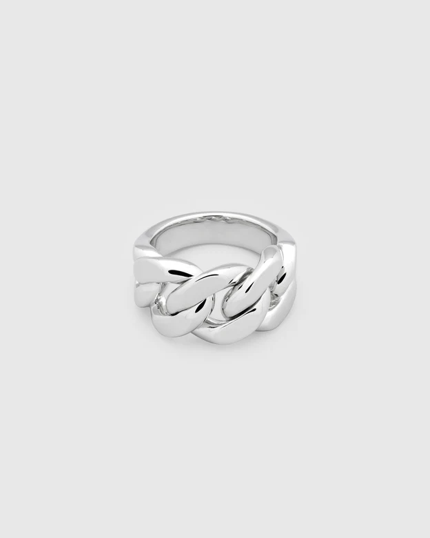 DEAN RING (M)  Silver - Image 2