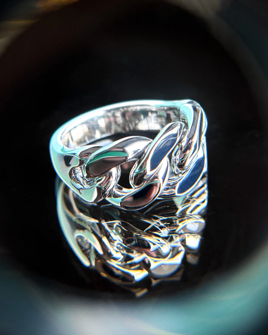 DEAN RING (M)  Silver - Image 3