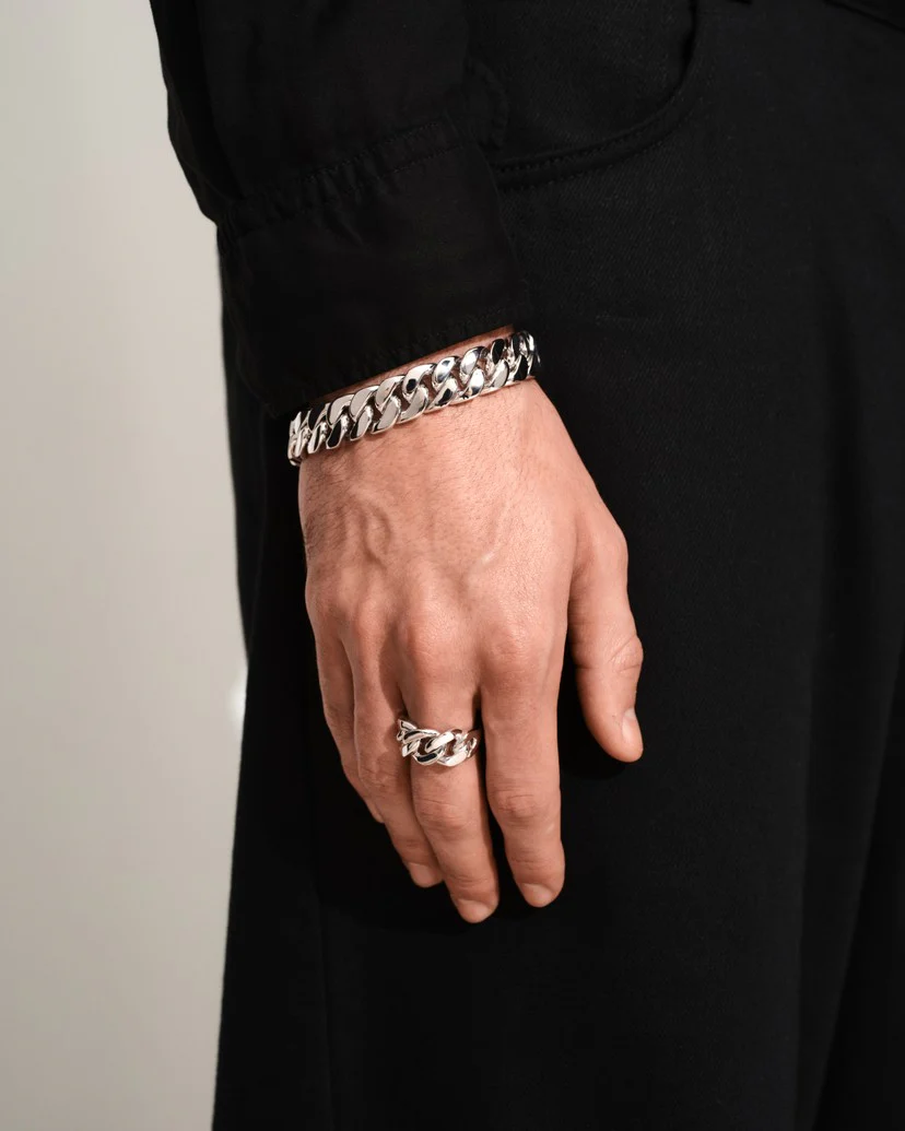 DEAN RING (M)  Silver - Image 4