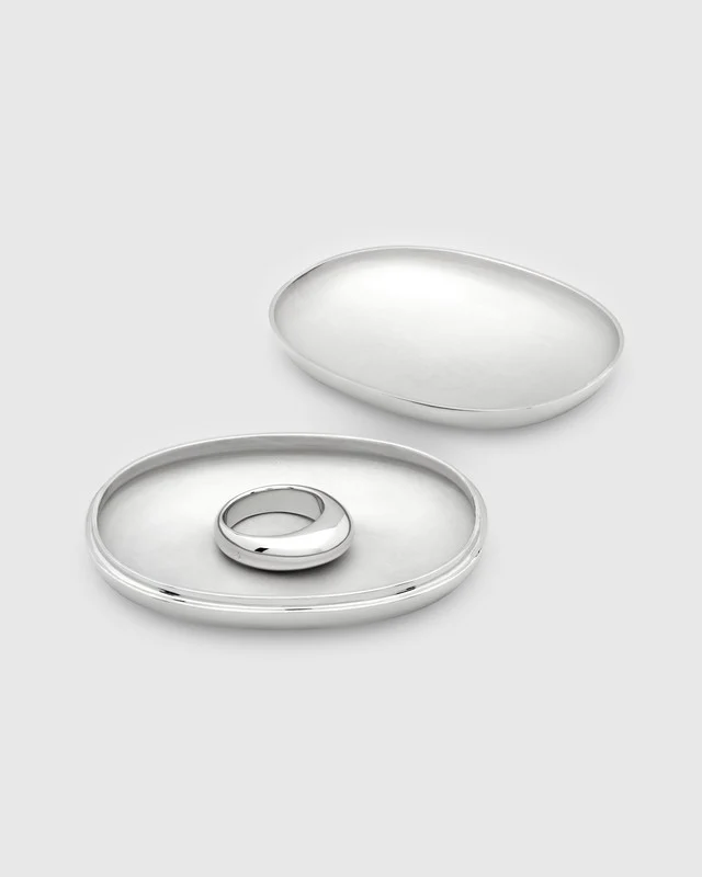 PEBBLE RING SMALL  Silver - Image 5