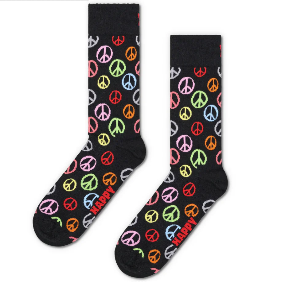 Peace sock  Black