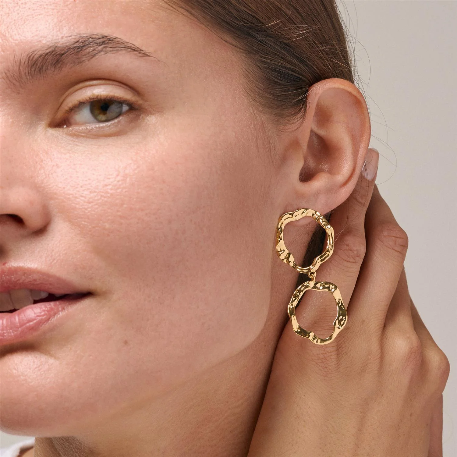 Earring, Miriam  925S/Gp - Image 2