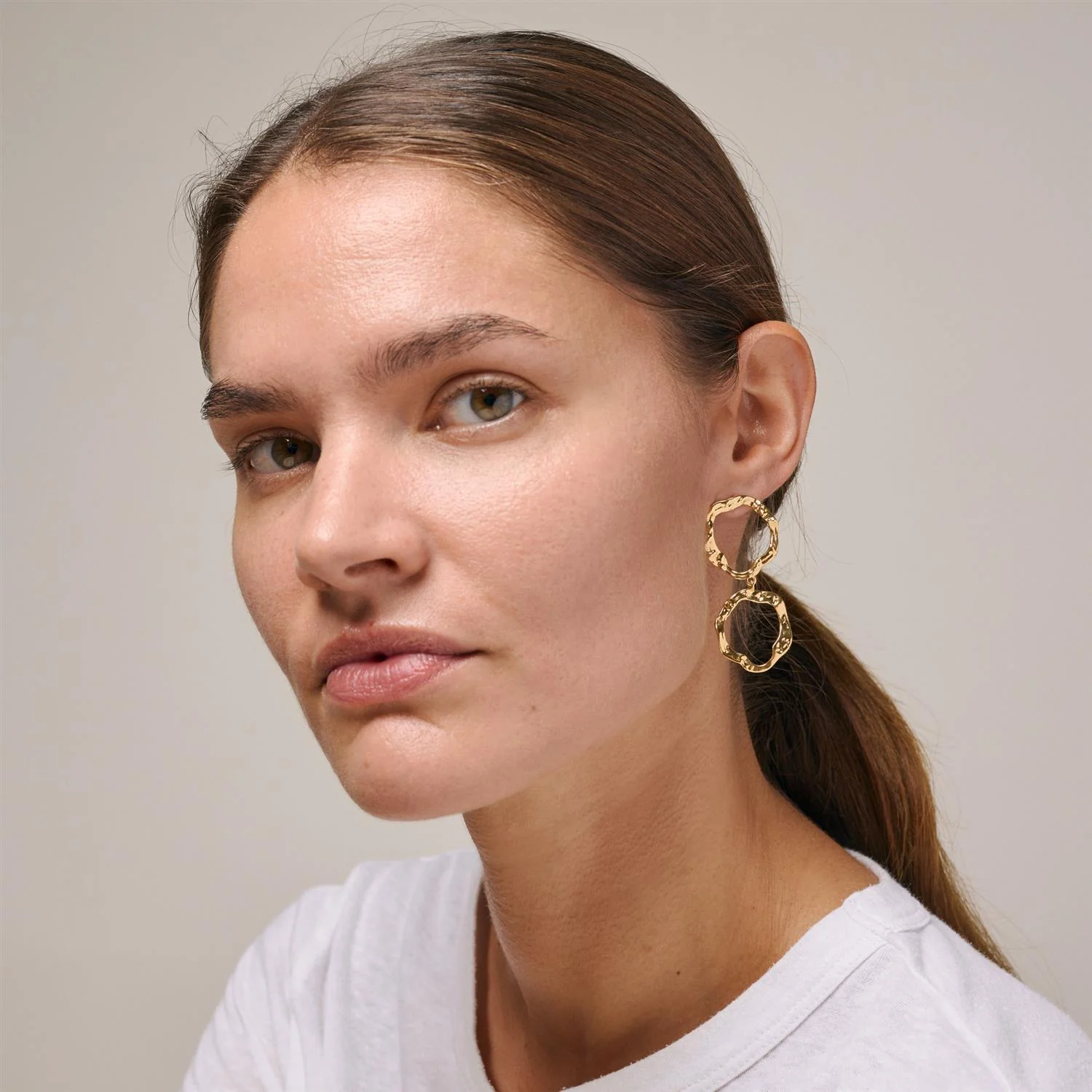Earring, Miriam  925S/Gp - Image 4