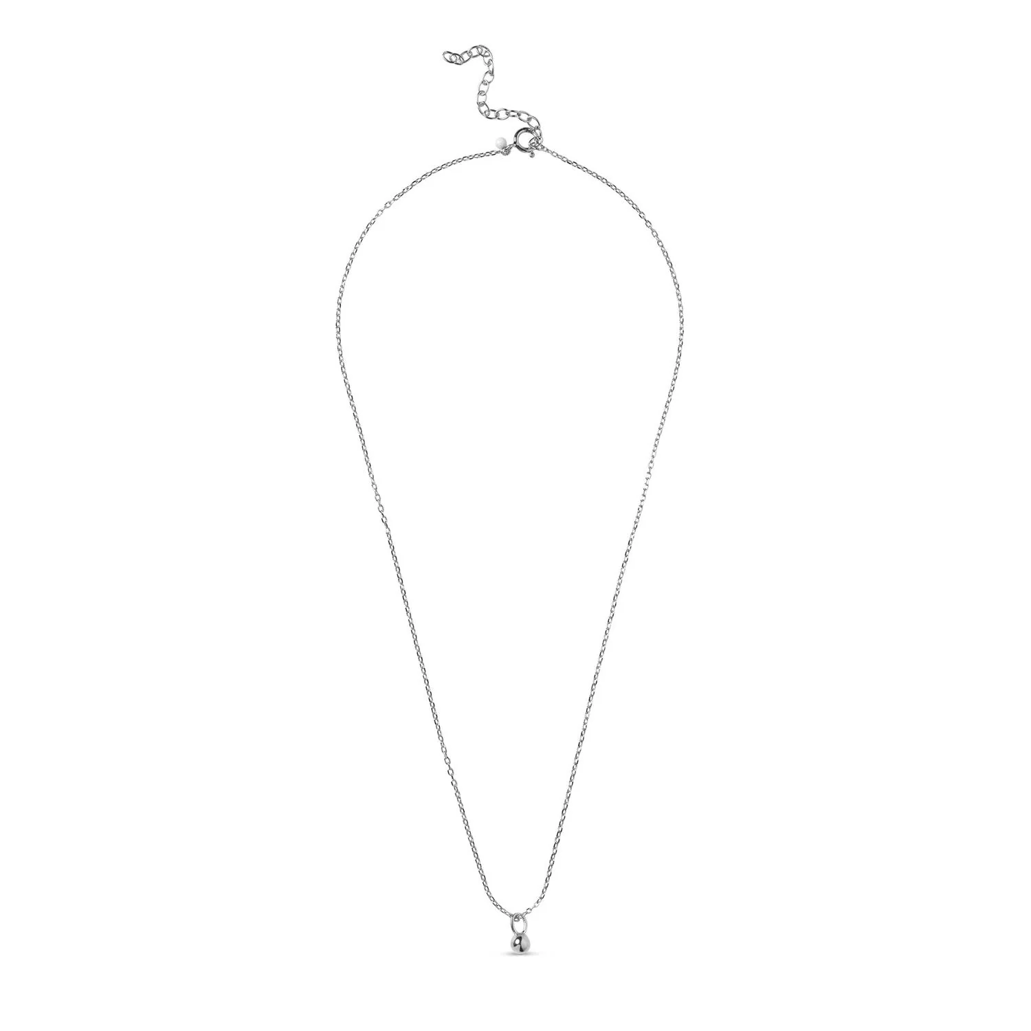 Necklace, Balloon  Silver - Image 4