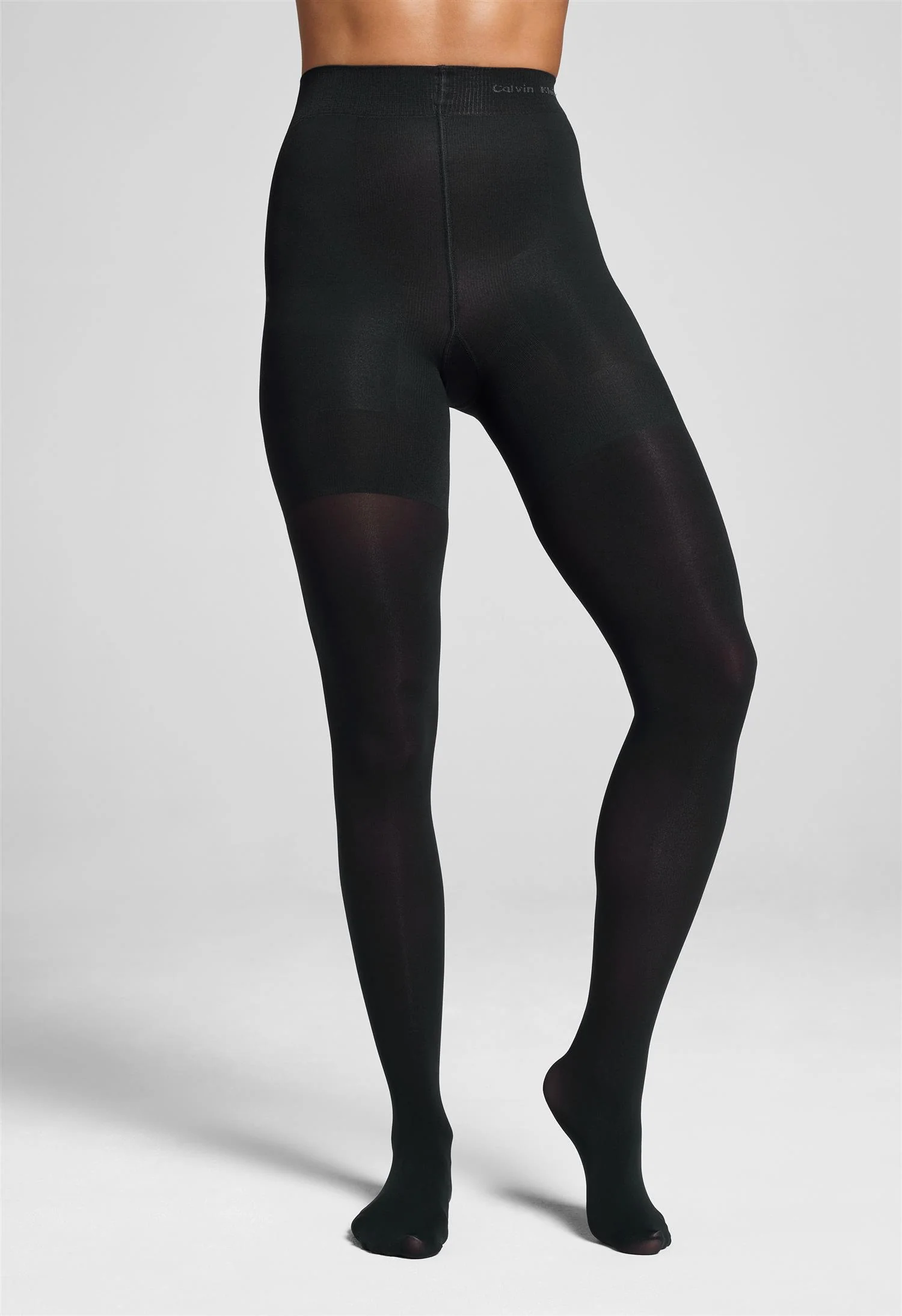 Ck Ultra Fit Matte 50 Den Semi Opaque  Black