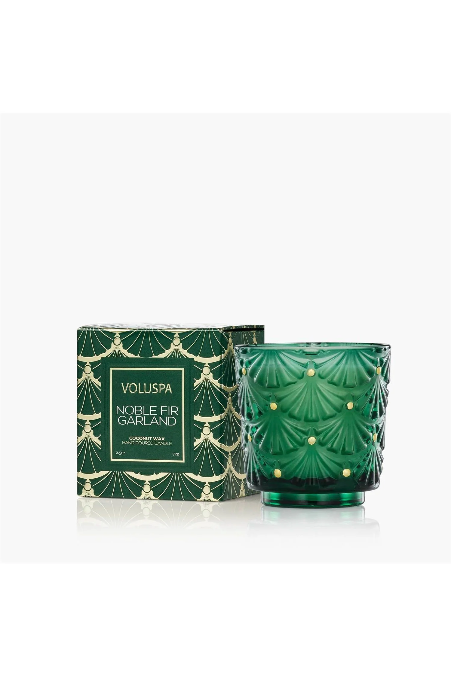 BOXED MINI PEDESTAL CANDLE Noble Fir
