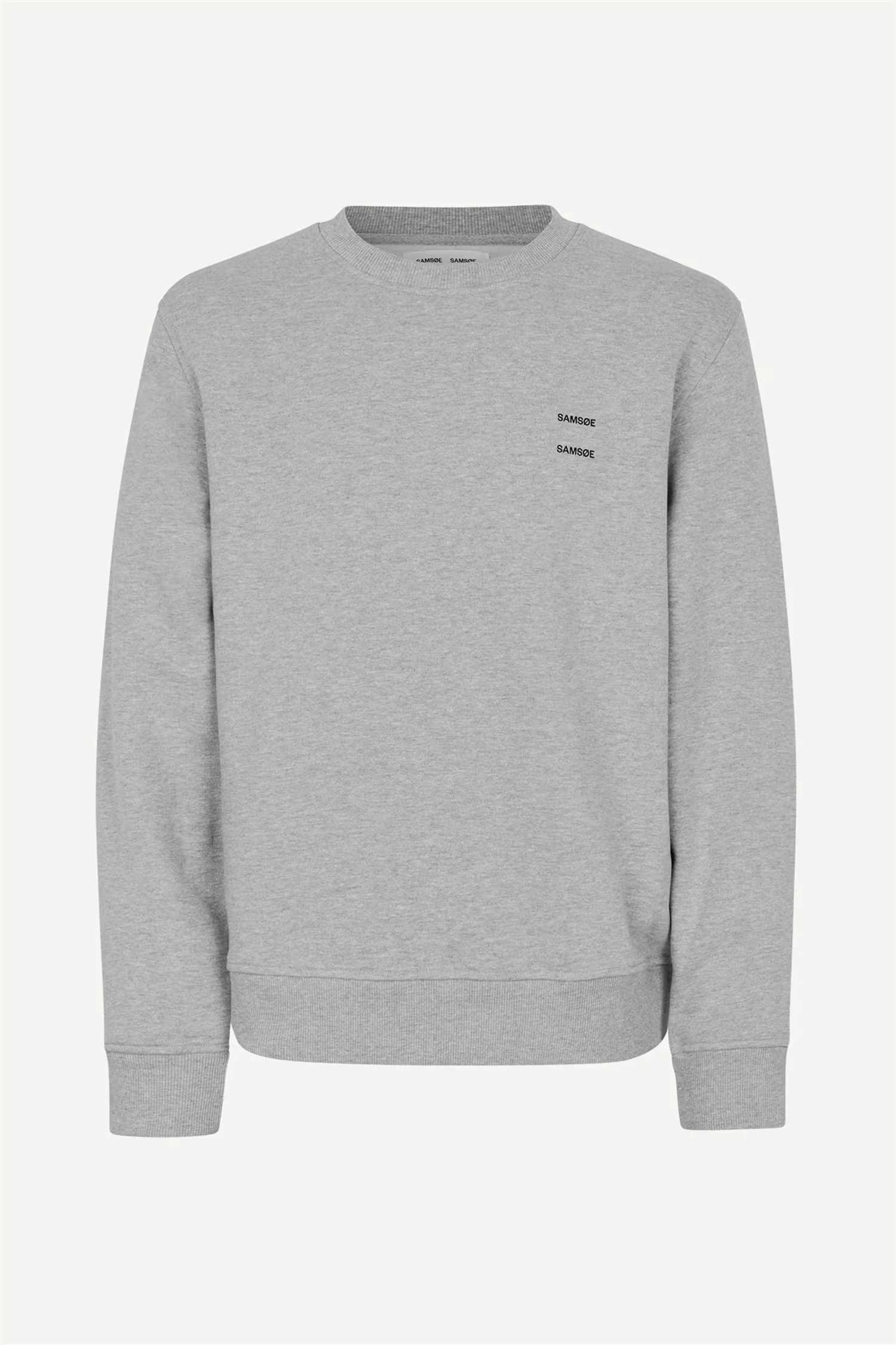 Joel crew neck 11414  Grey Mel.
