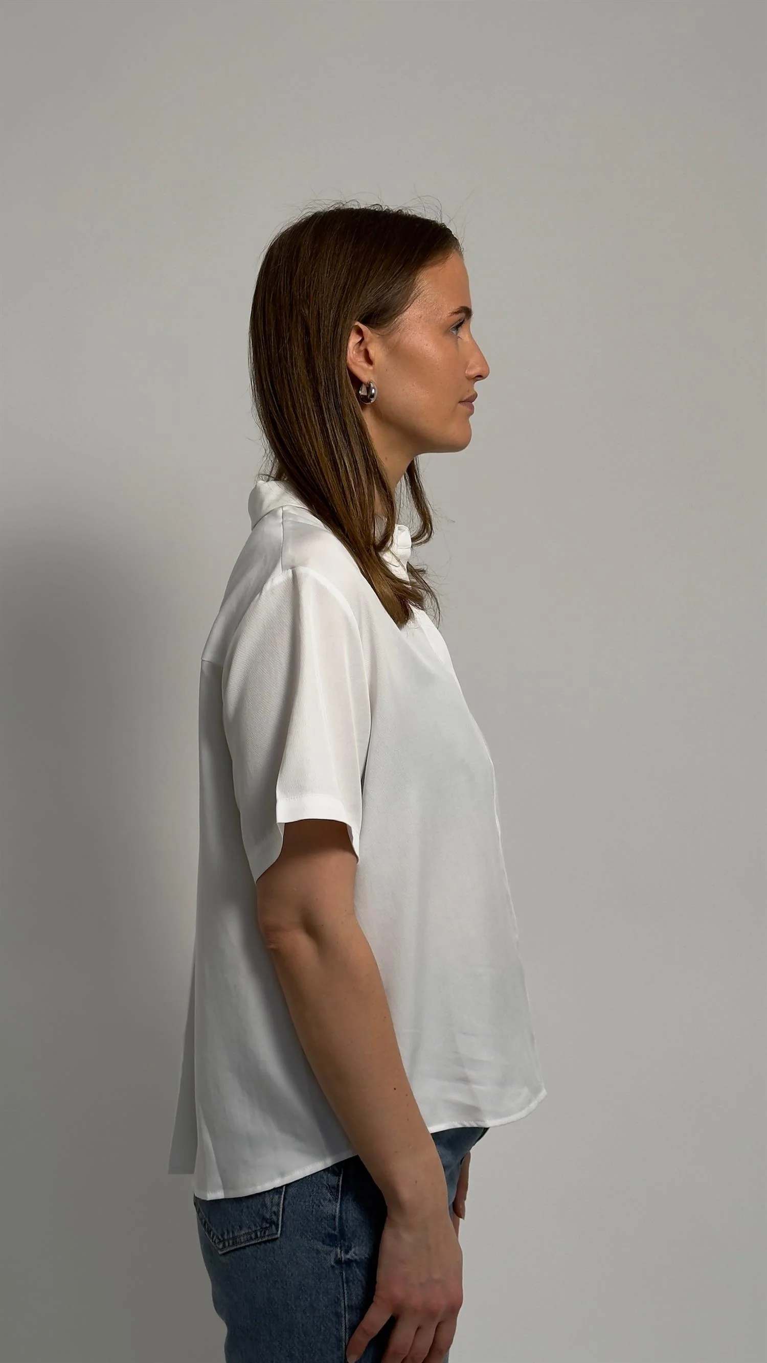 Mina ss shirt  White - Image 3