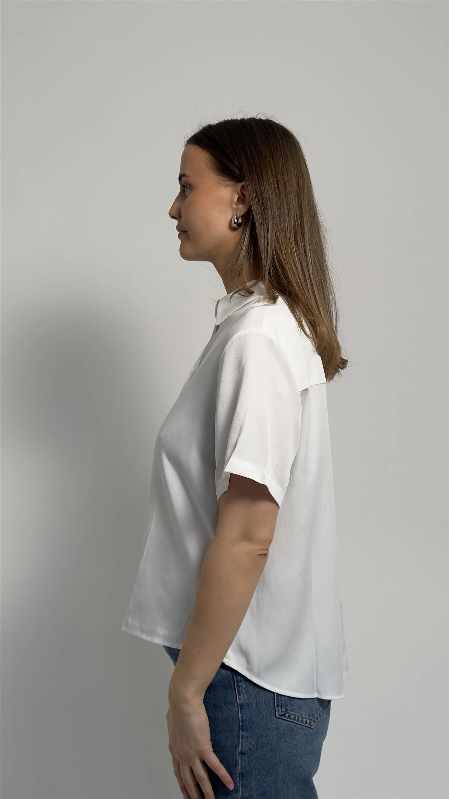 Mina ss shirt  White - Image 5