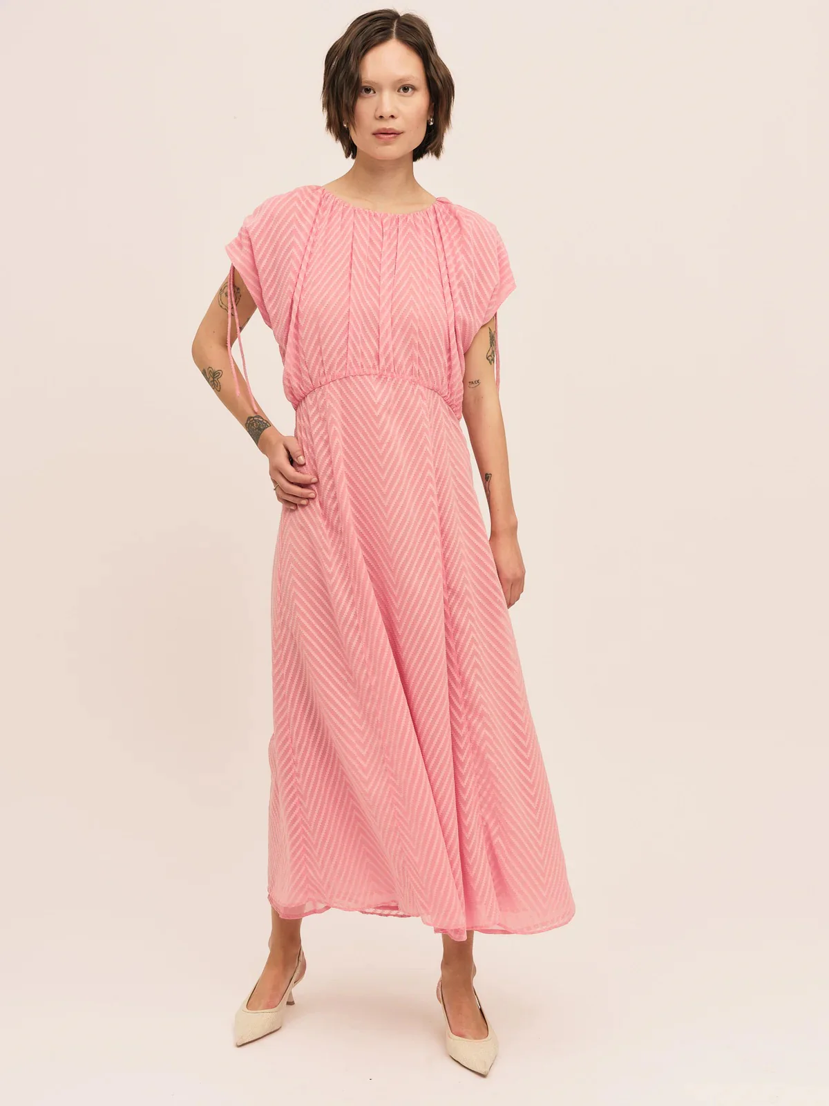 Mimosa Dress  Azelea Pink - Image 7