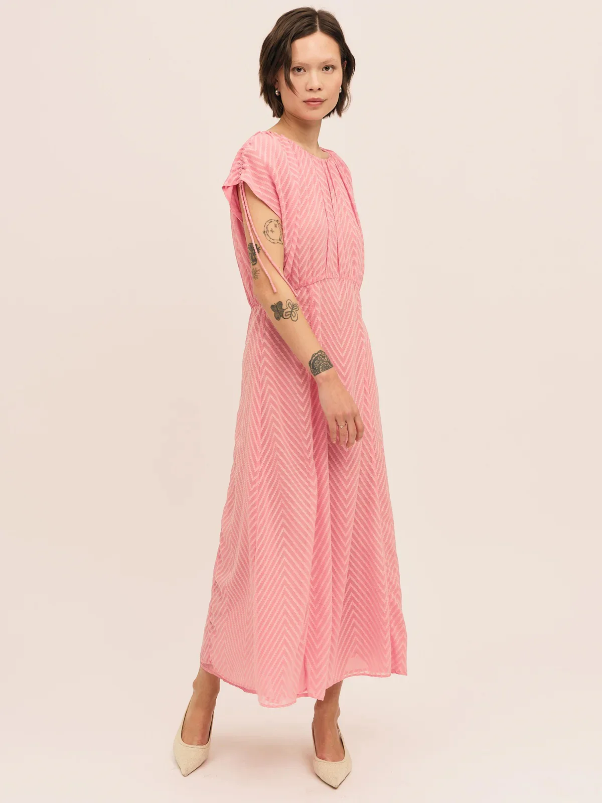 Mimosa Dress  Azelea Pink - Image 8