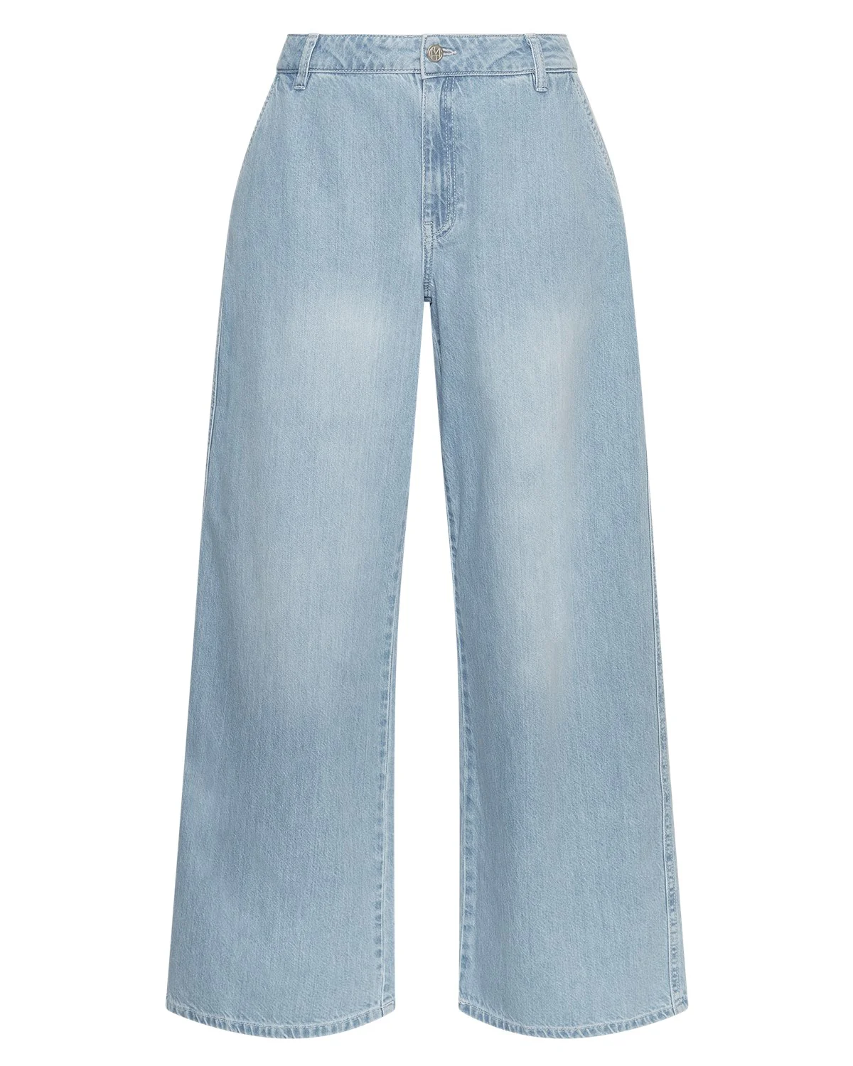 MSCHIngrid Lis HW Wide Jeans  Light Blue Wash