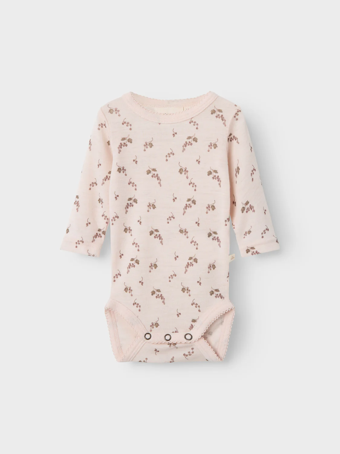 NBFNOEL NIA WOOL LS SLIM BODY LIL NOOS  Lyserosa - Image 3