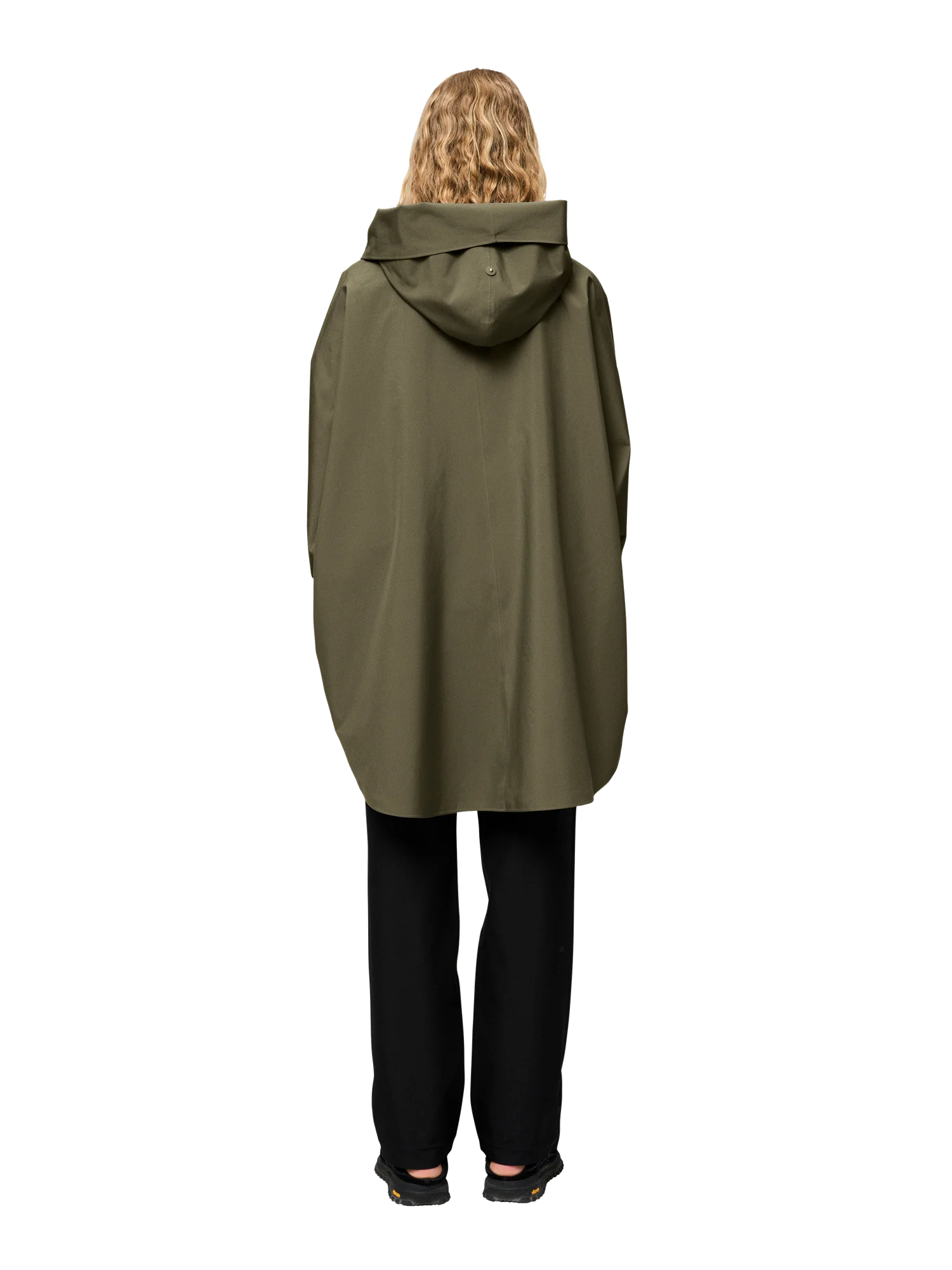 Bergen poncho  Grape Leaf - Image 3