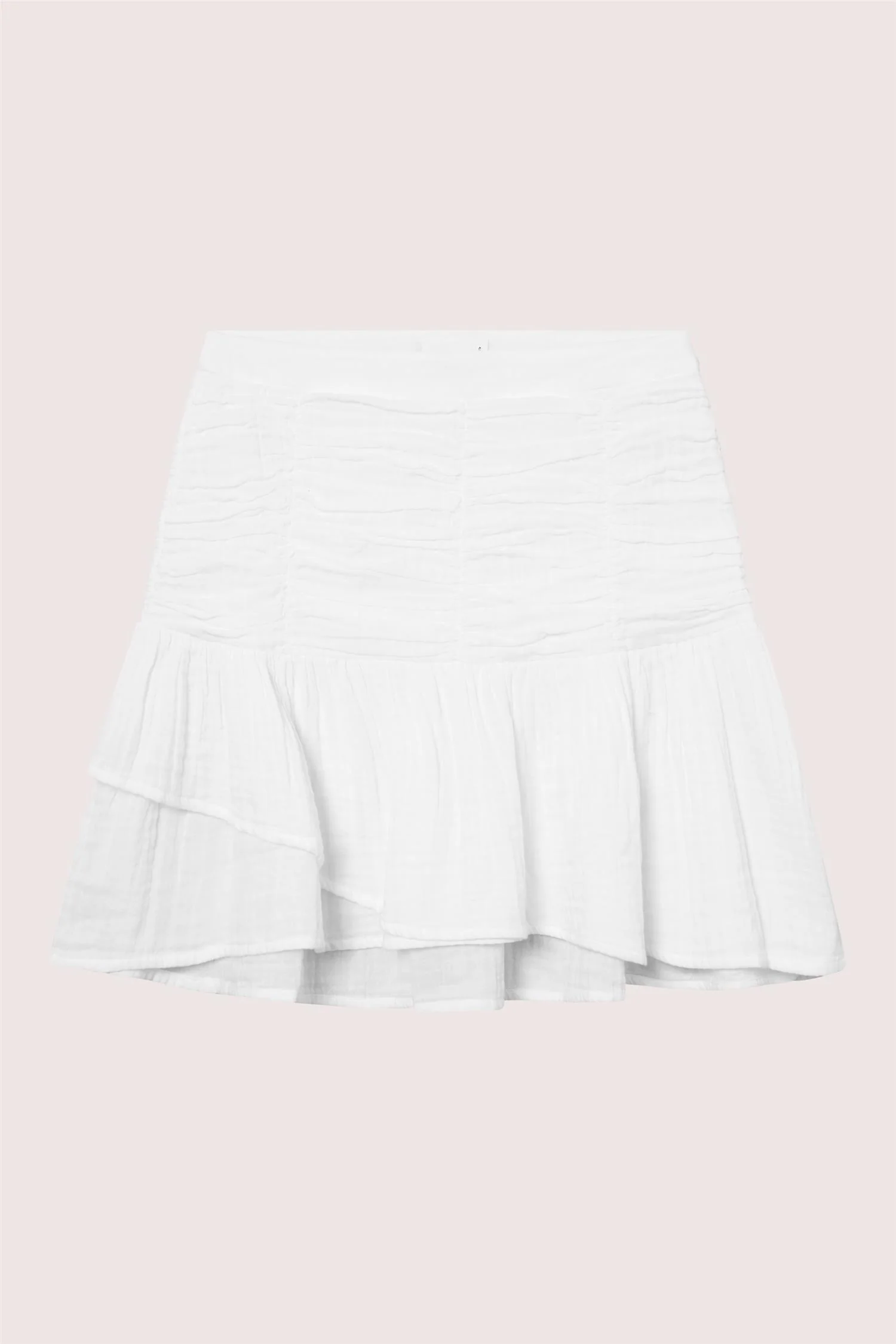 Seed Mini Skirt White