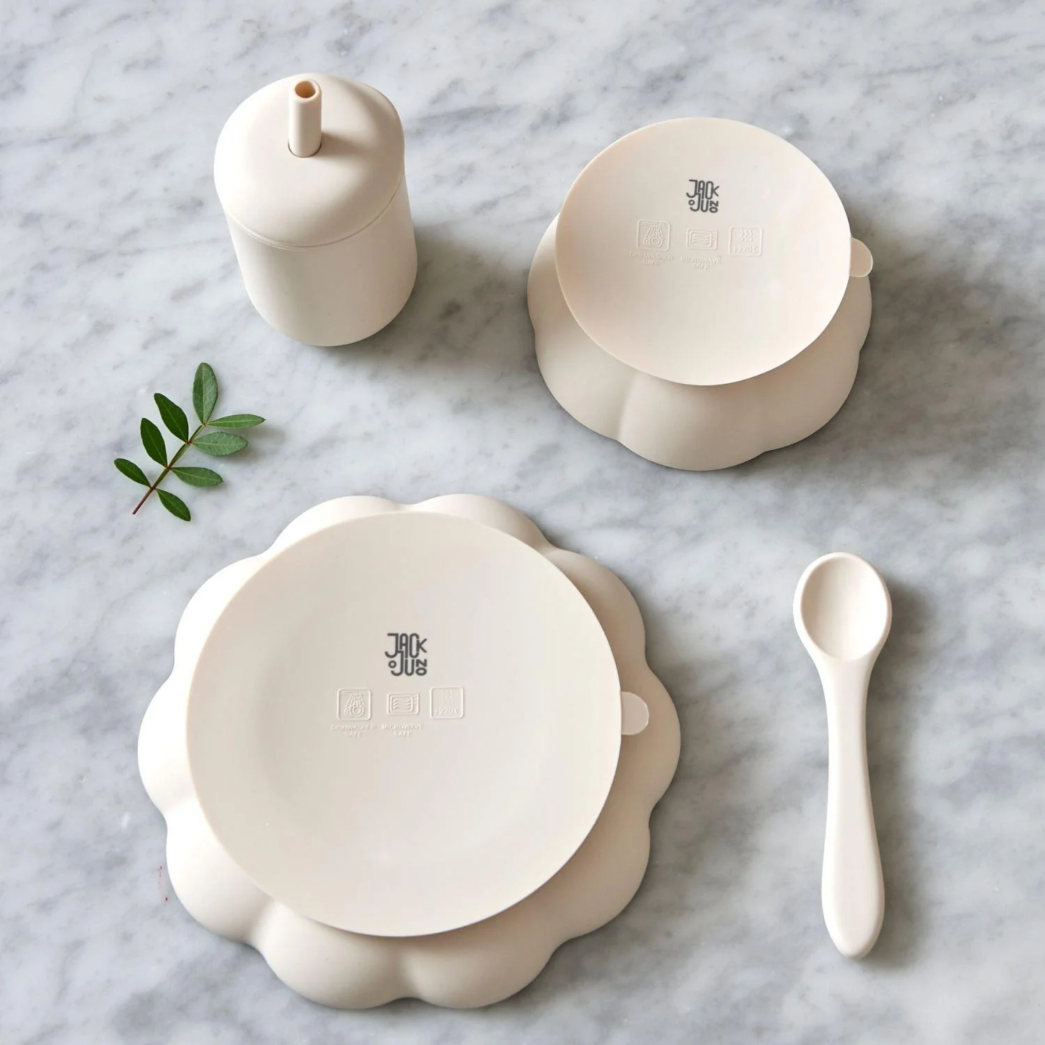 Little Poppy Dining Set Cream - Image 3