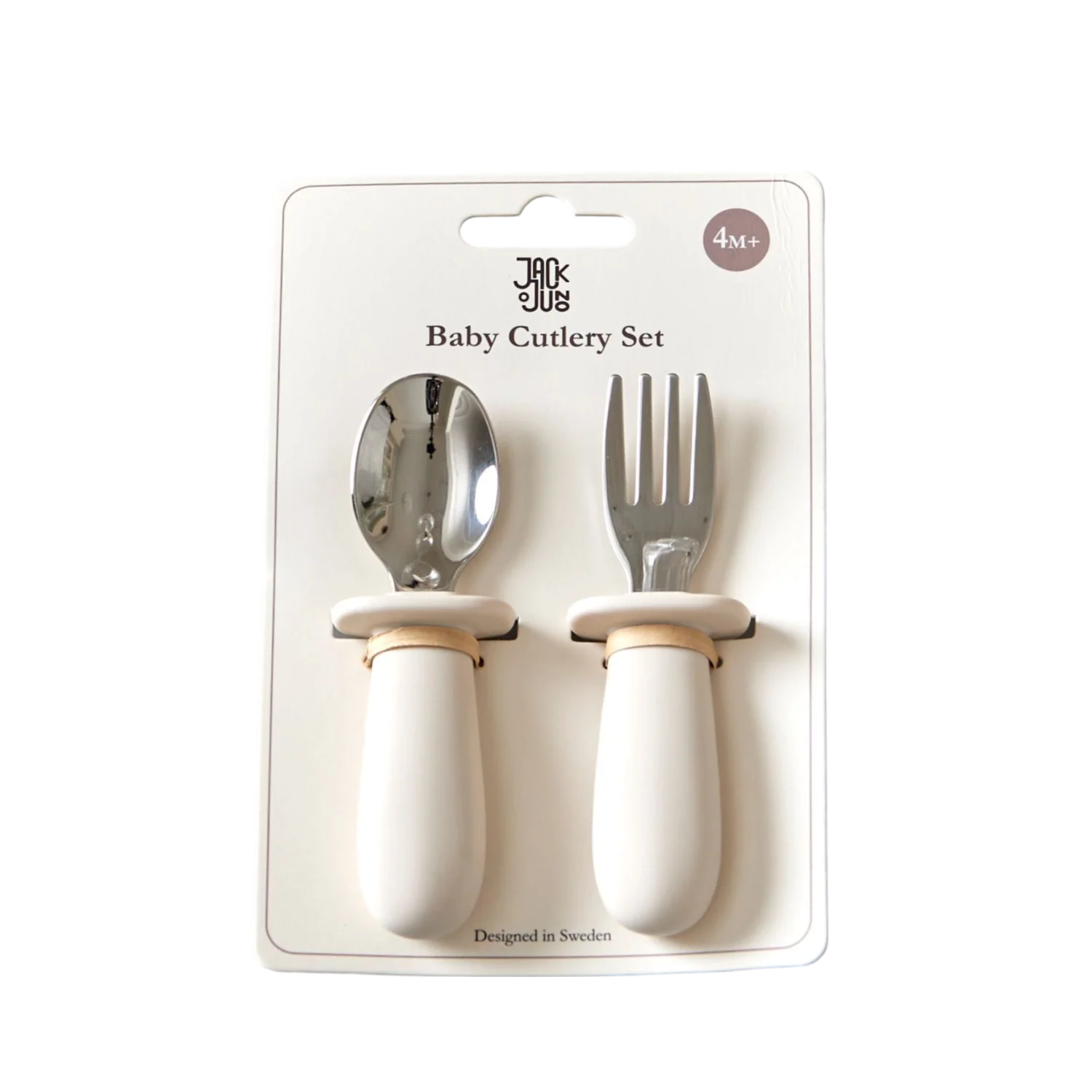 Baby Cutlery Set  Cream