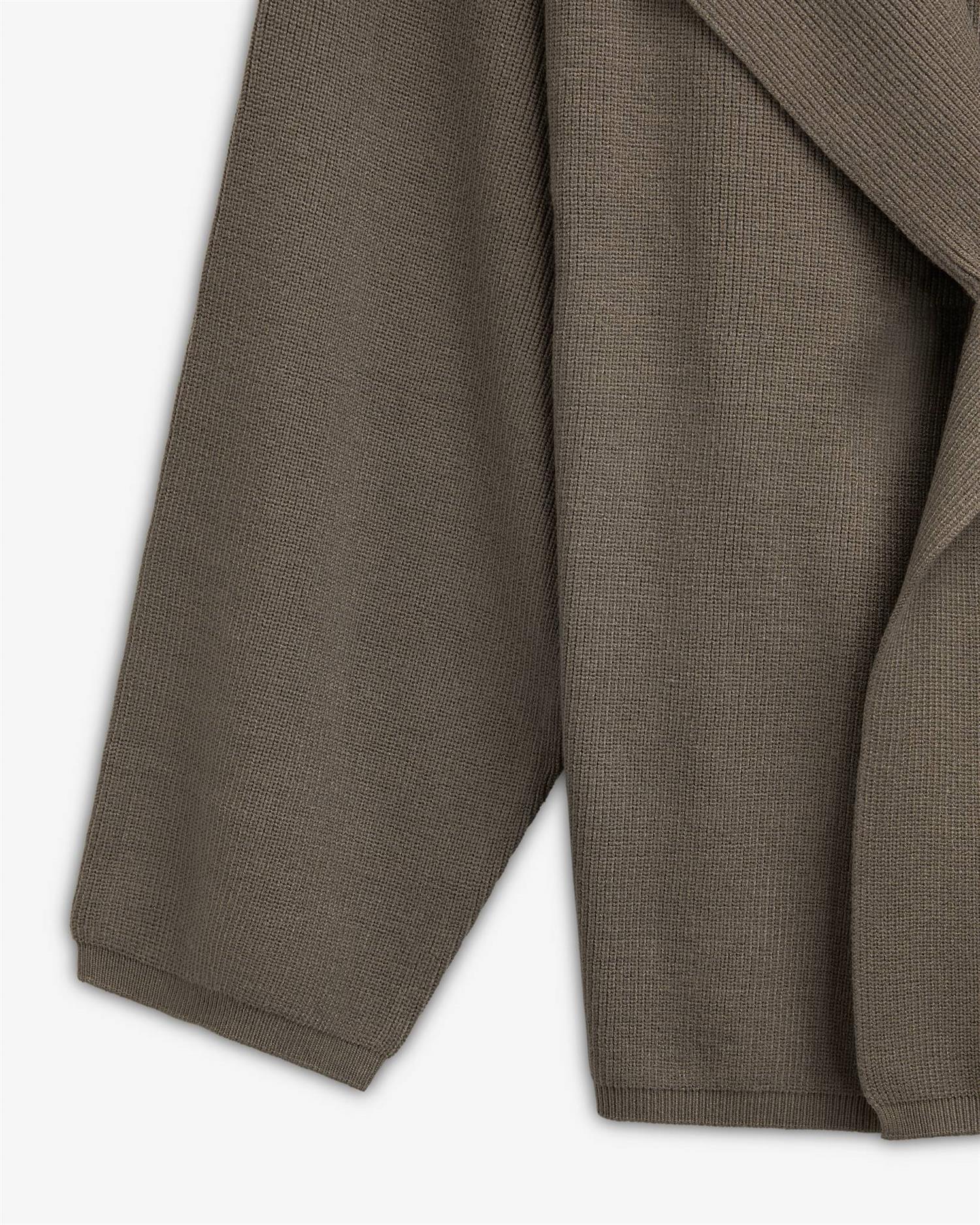 SERGE CARDIGAN Taupe - Image 5
