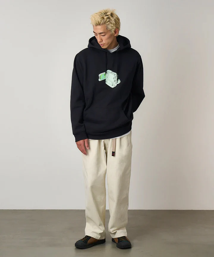 CAMCORDER HOODED SWEATSHIRT  Dark Navy - Image 2