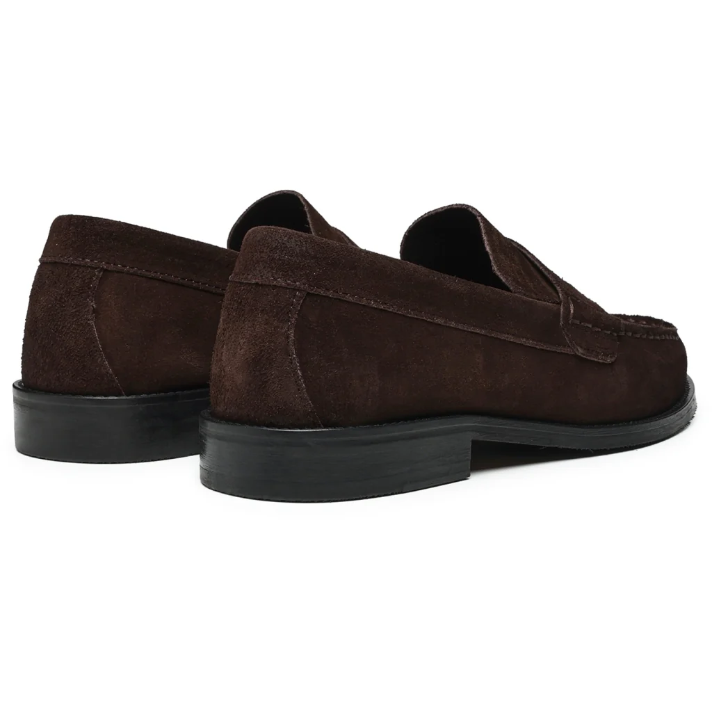Miles Penny Loafer  Brown Suede - Image 3