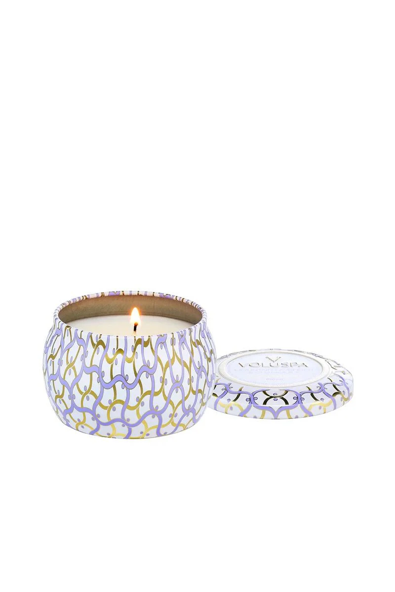 Maison Mini Tin Candle, 25 tim, 113 g  Mountain Lavender & Chamomile