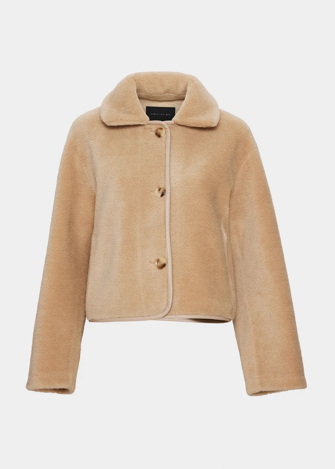 Lula lamb fur jacket  Beige - Image 2