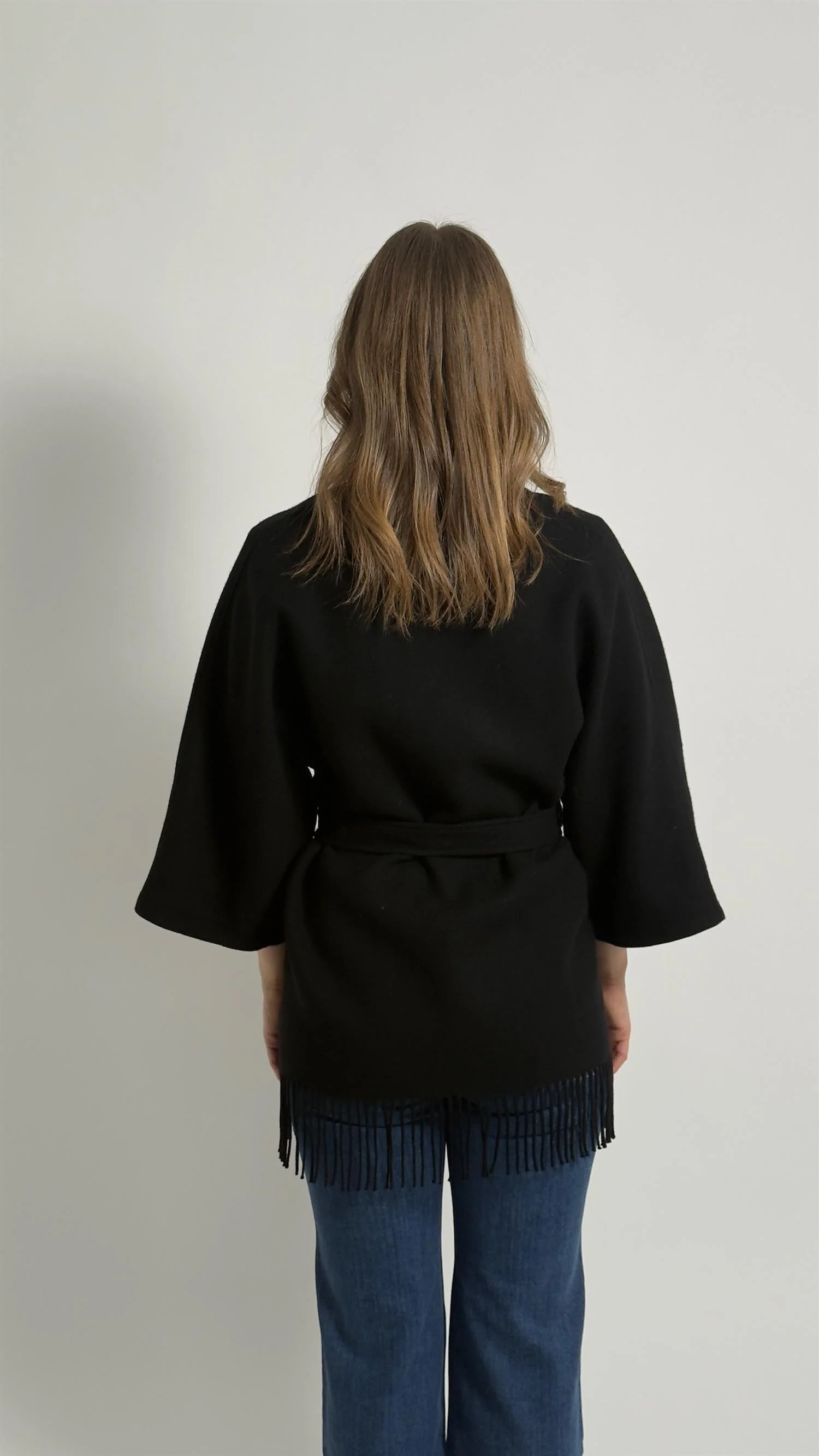 Akila Lambswool Jacket  Black - Image 4