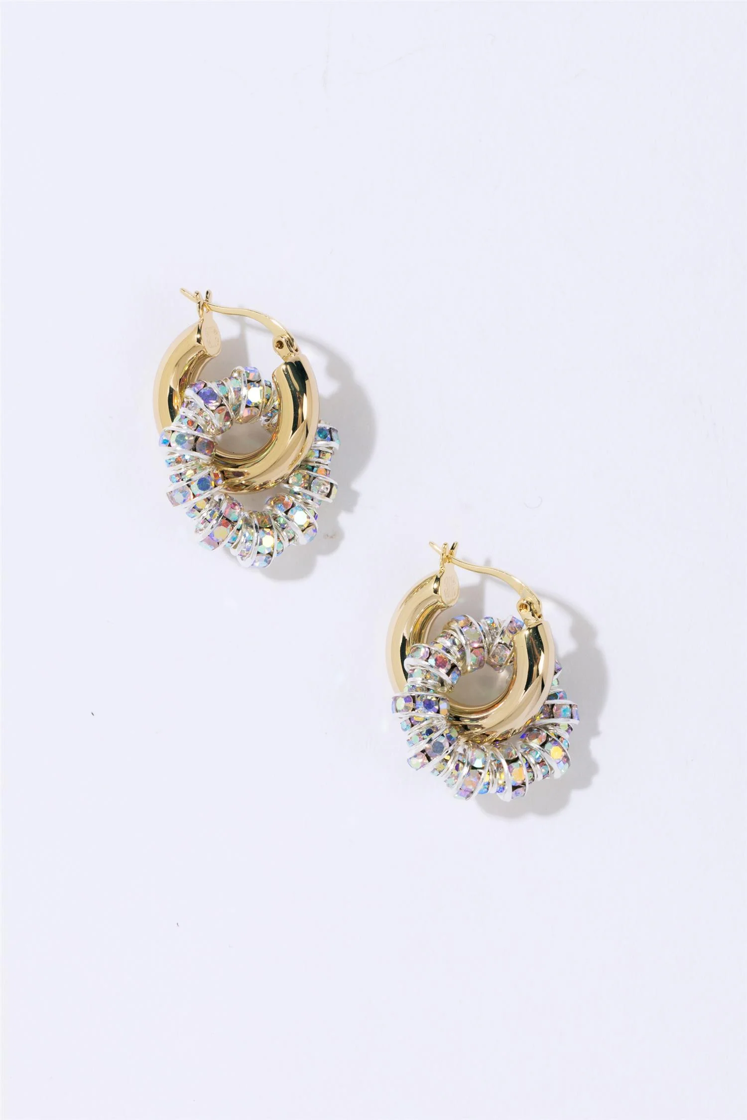 TINY CREOLES Gold/Silver