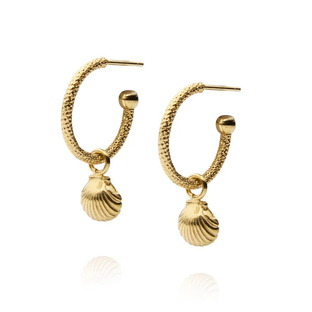 SHELL LOOPS GOLD  Metal