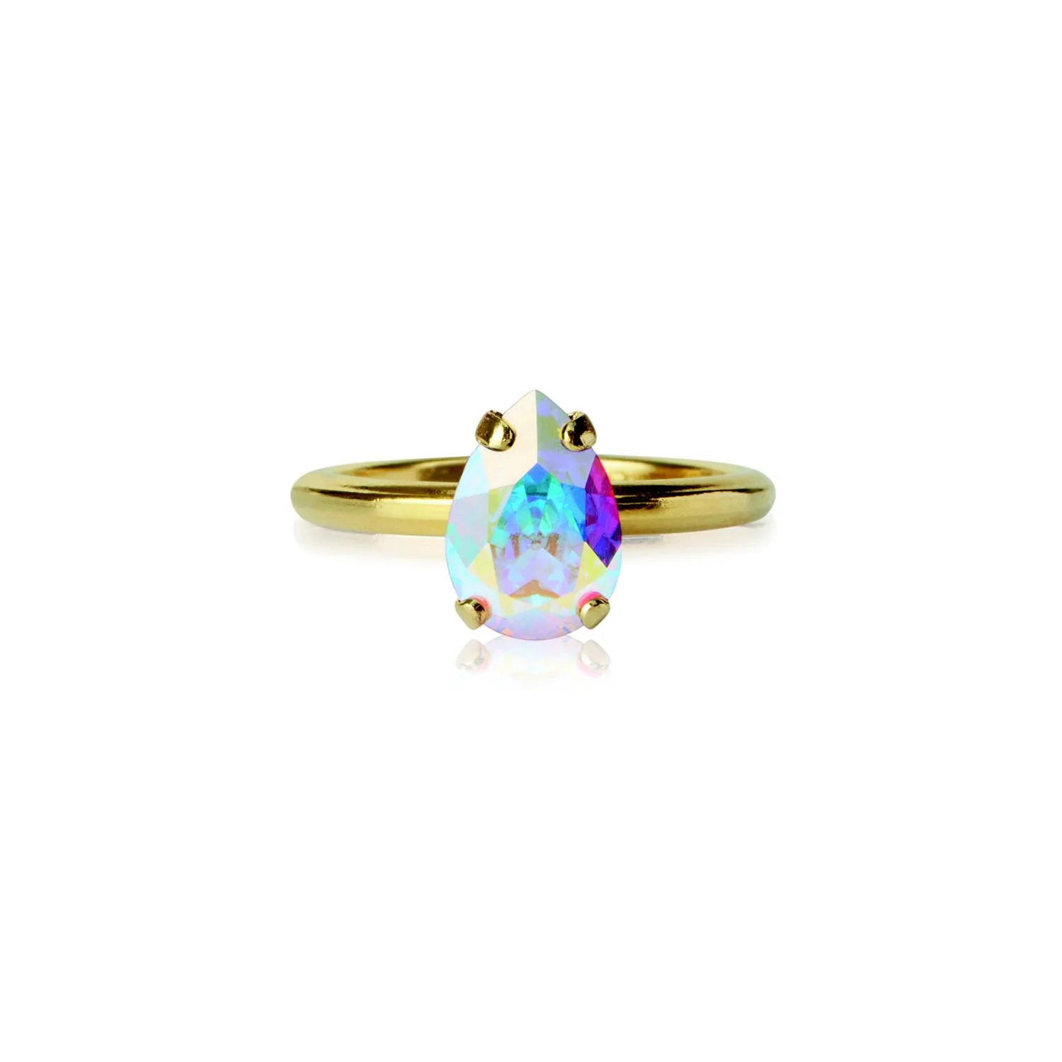PETITE DROP RING GOLD  Aurore Boreale Ab