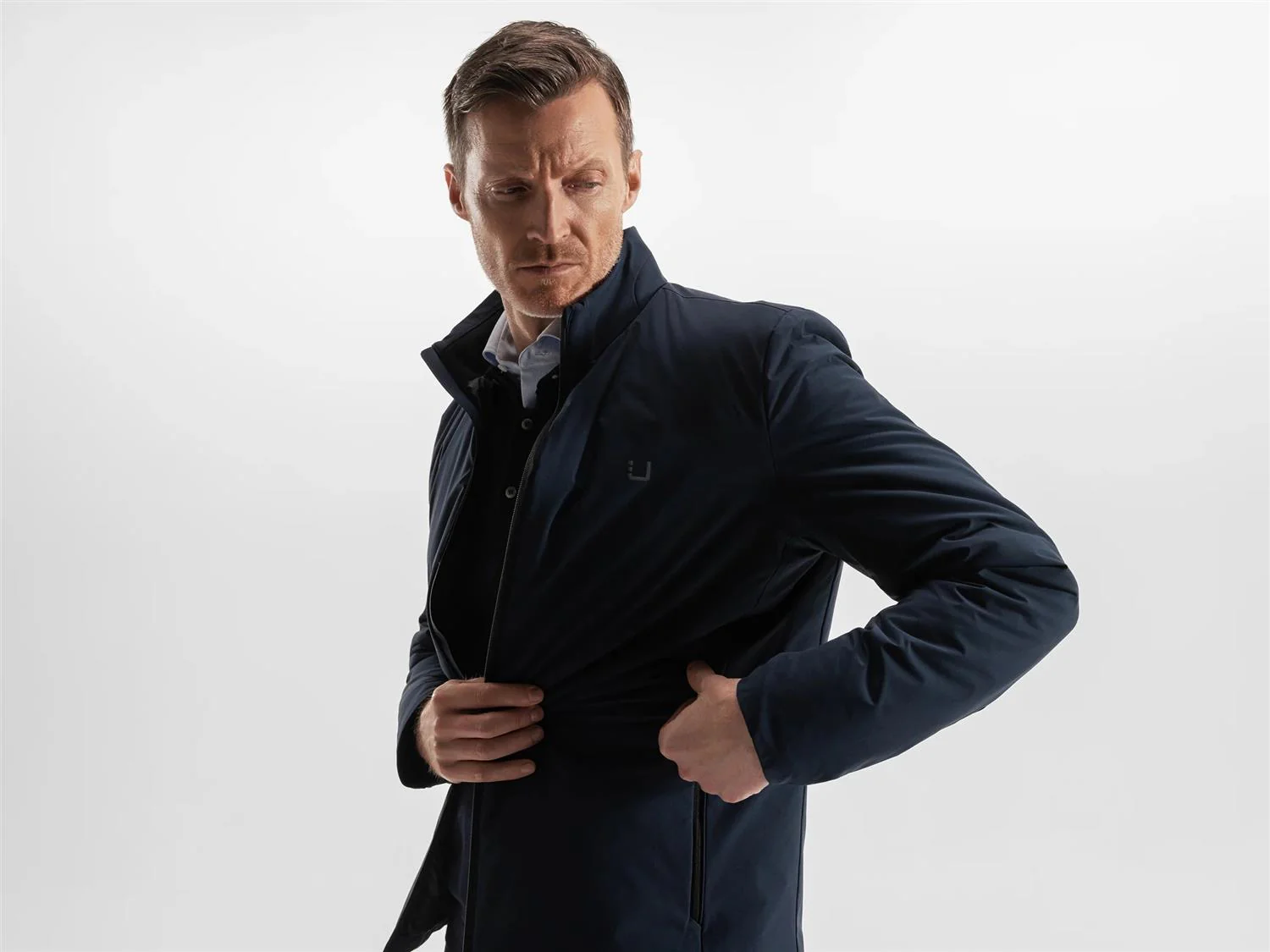 Viper jacket  Navy - Image 4