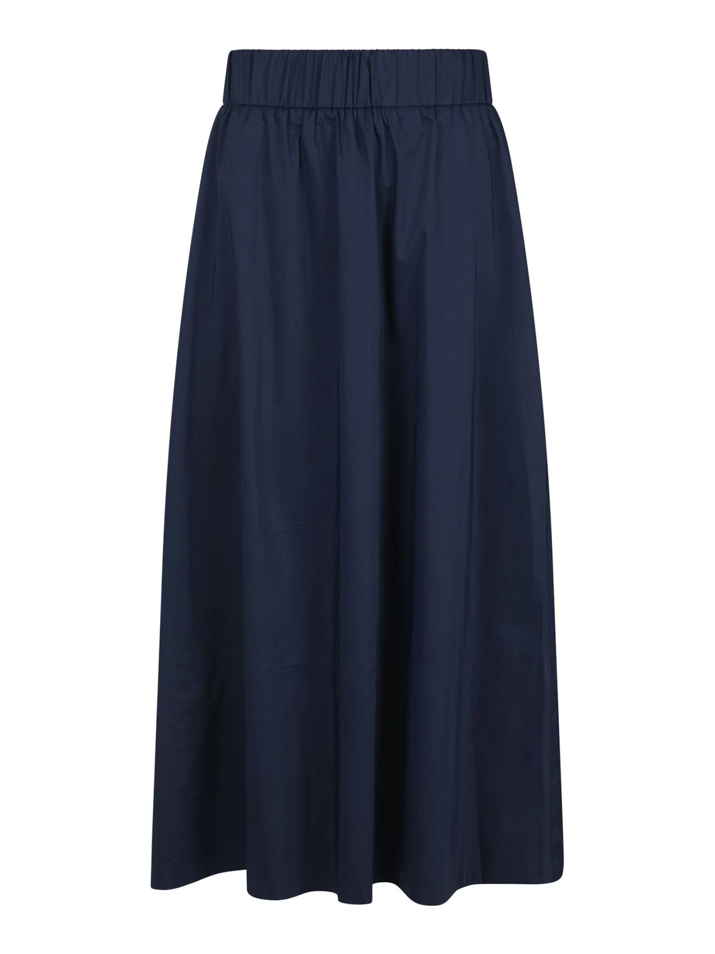 YARA POPLIN SKIRT Navy - Image 5