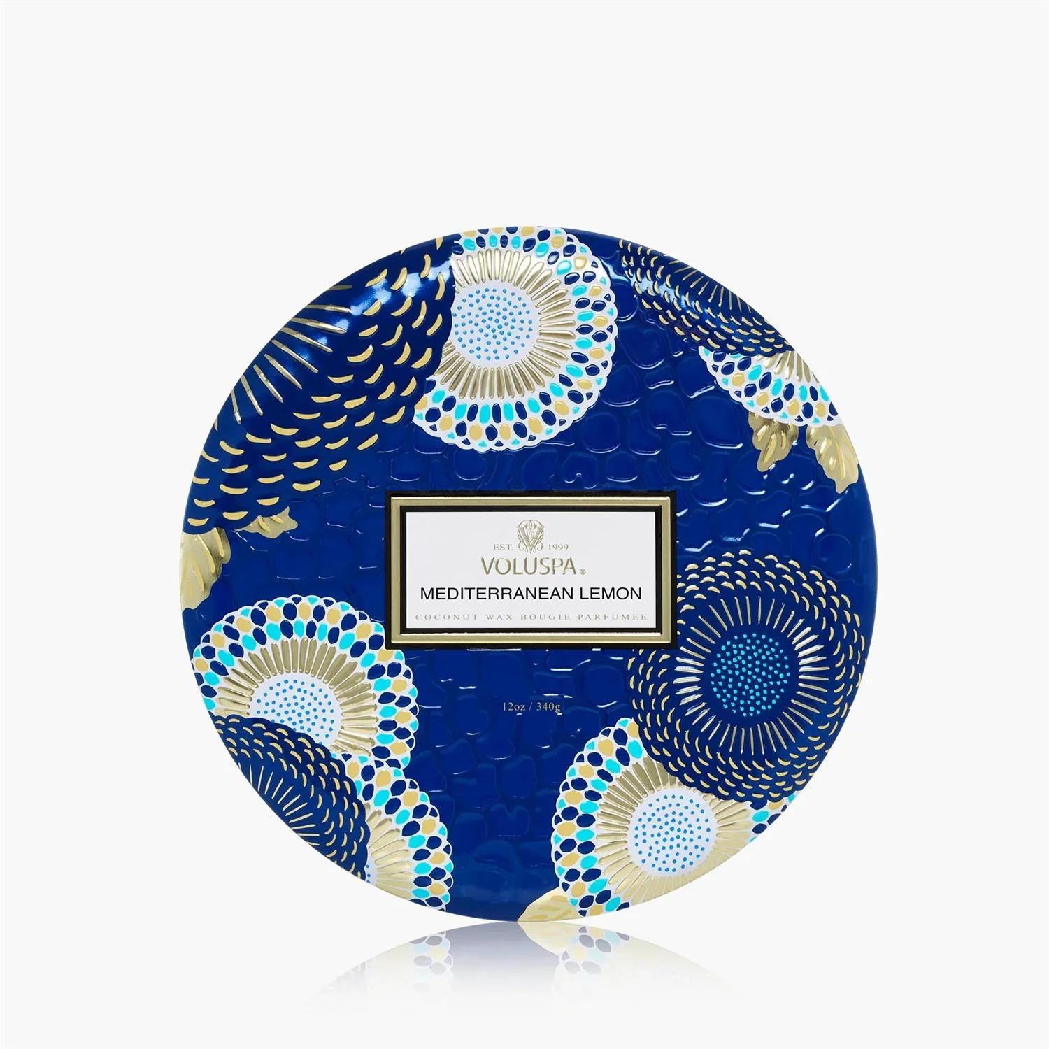 3-WICK TIN CANDLE 40 T  Mediterranean Lemon - Image 2