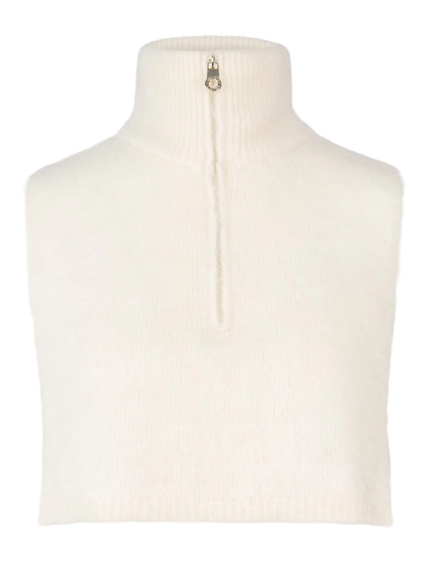 Belinda chunky high neck  Bright White